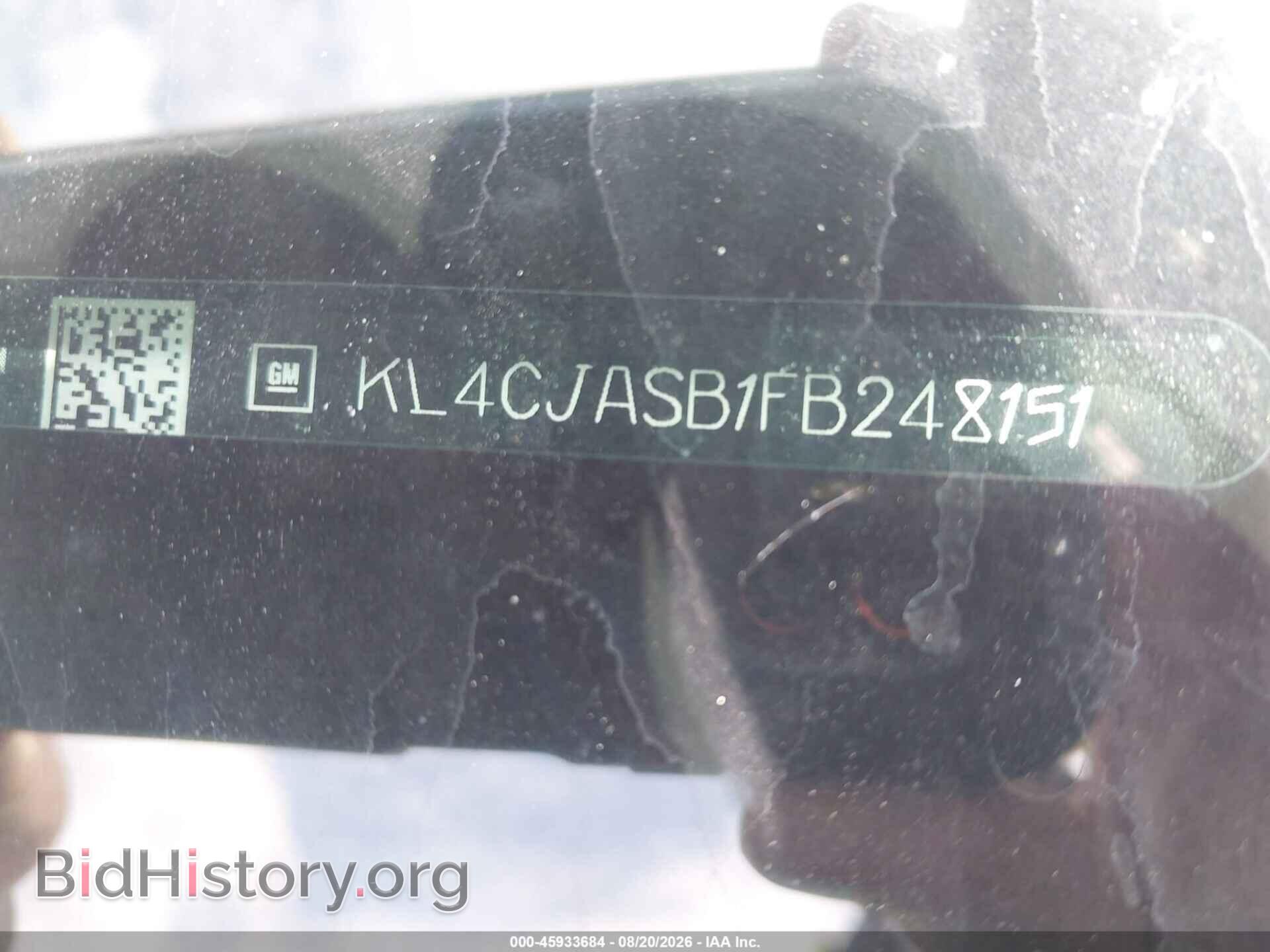 2015 BUICK ENCORE - VIN: KL4CJASB1FB248151 - Photo 9
