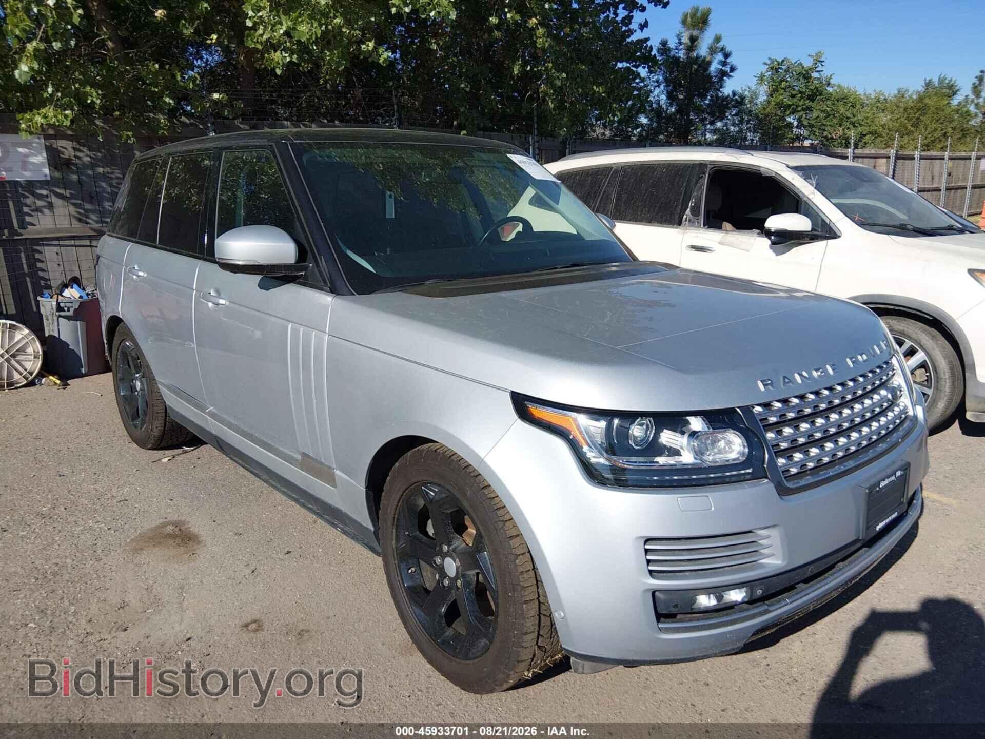 Photo SALGS2VF9FA241150 - LAND ROVER RANGE ROVER 2015
