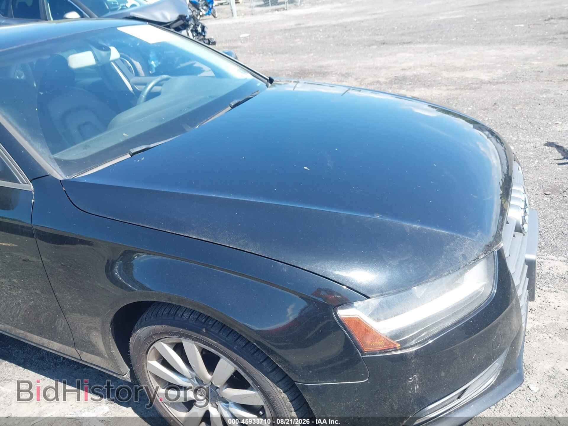 2013 AUDI A4 - VIN: WAUBFAFL5DN009877 - Фото 6