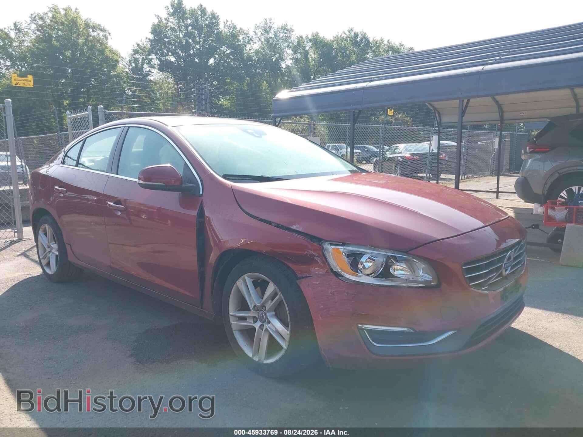 Фотография YV1612TK2F1342031 - VOLVO S60 2015