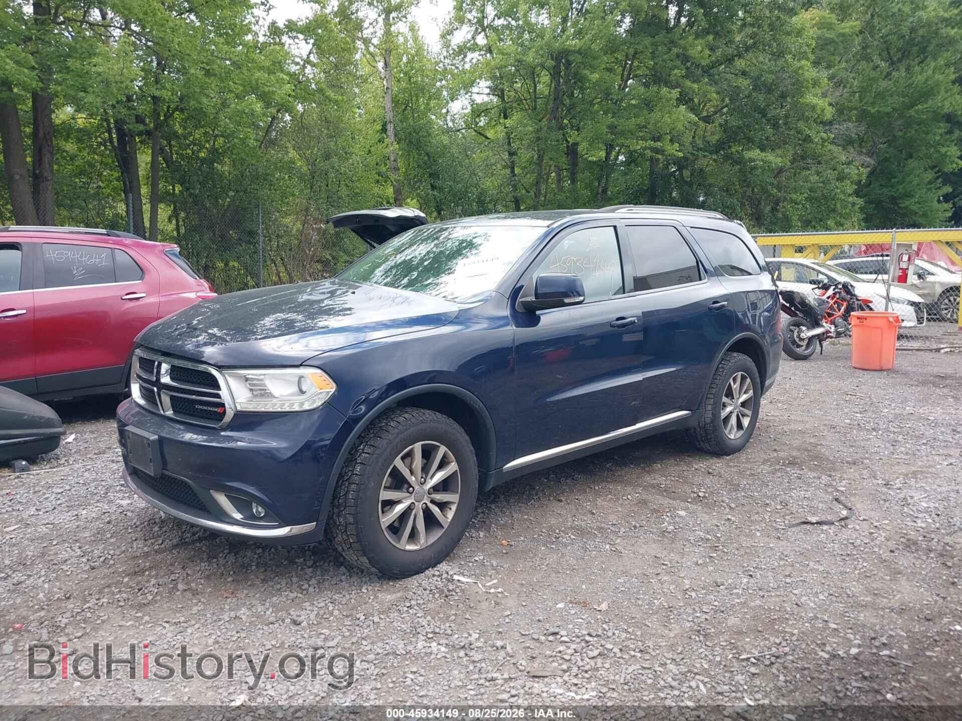 2016 DODGE DURANGO - VIN: 1C4RDJDG2GC362655 - Фото 2