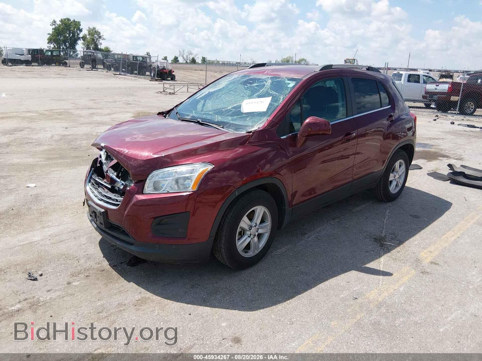 2016 CHEVROLET TRAX - VIN: 3GNCJLSB5GL159384 - Photo 2