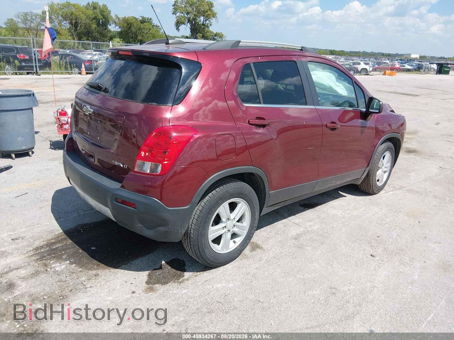 2016 CHEVROLET TRAX - VIN: 3GNCJLSB5GL159384 - Photo 4