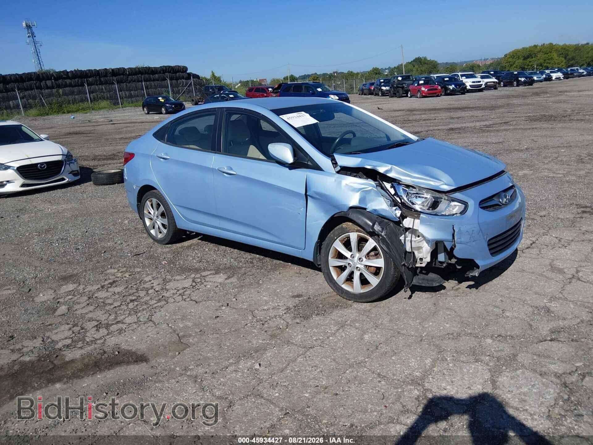 Photo KMHCU4AE7DU427690 - HYUNDAI ACCENT 2013