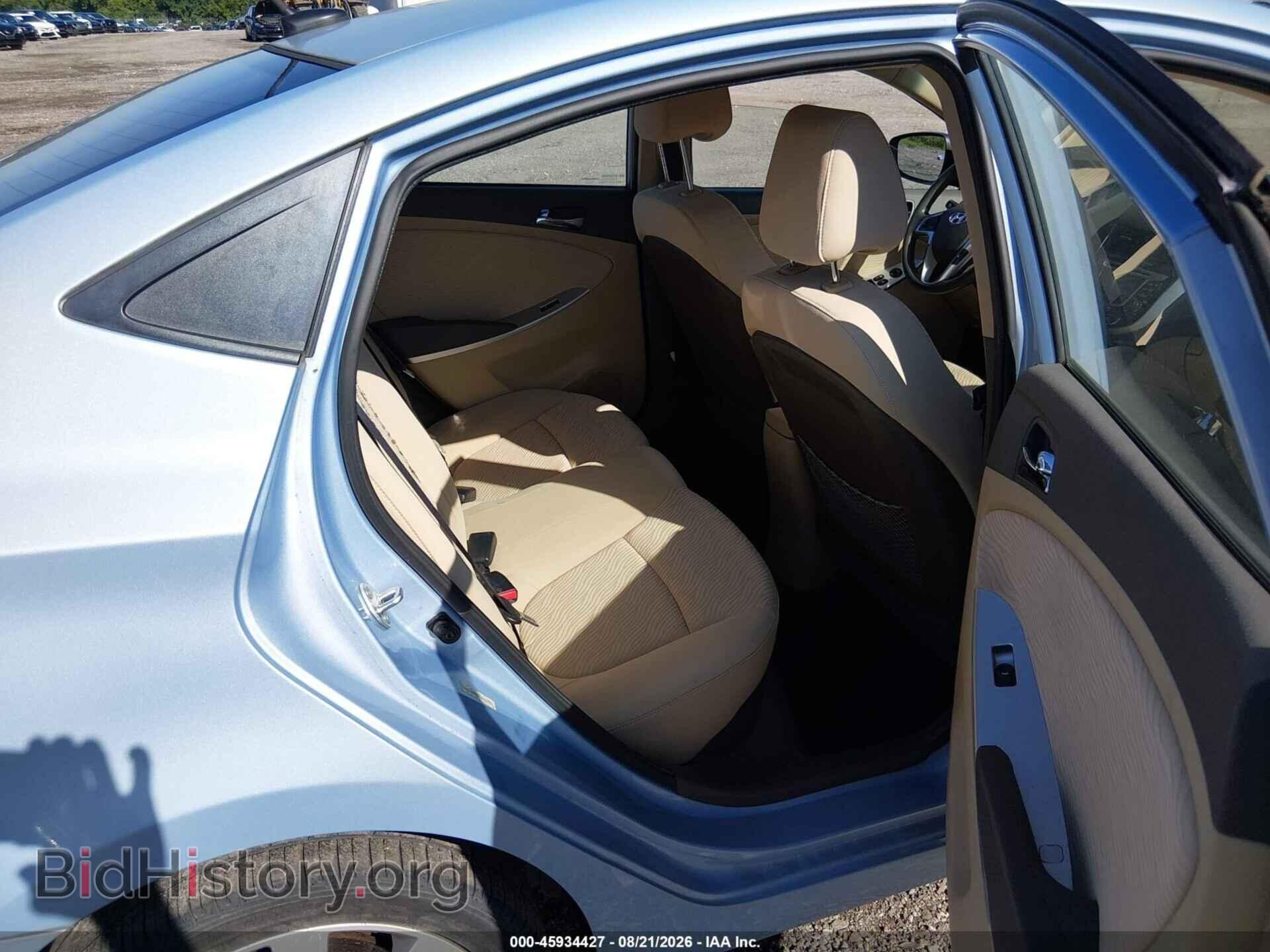 2013 HYUNDAI ACCENT - VIN: KMHCU4AE7DU427690 - Фото 8