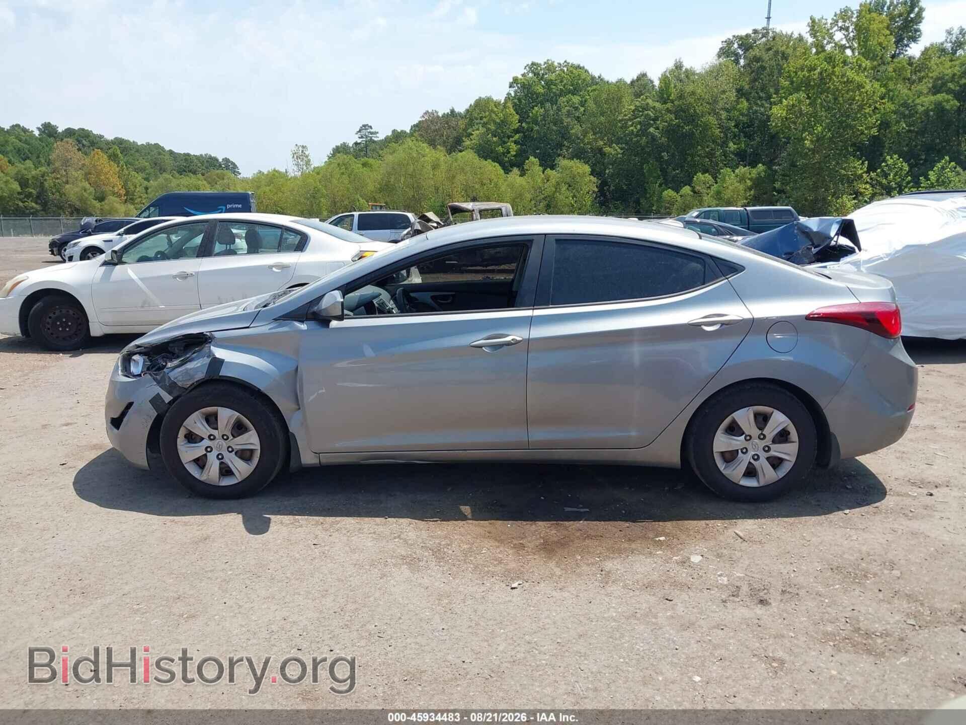 2016 HYUNDAI ELANTRA - VIN: KMHDH4AE7GU511151 - Фото 14