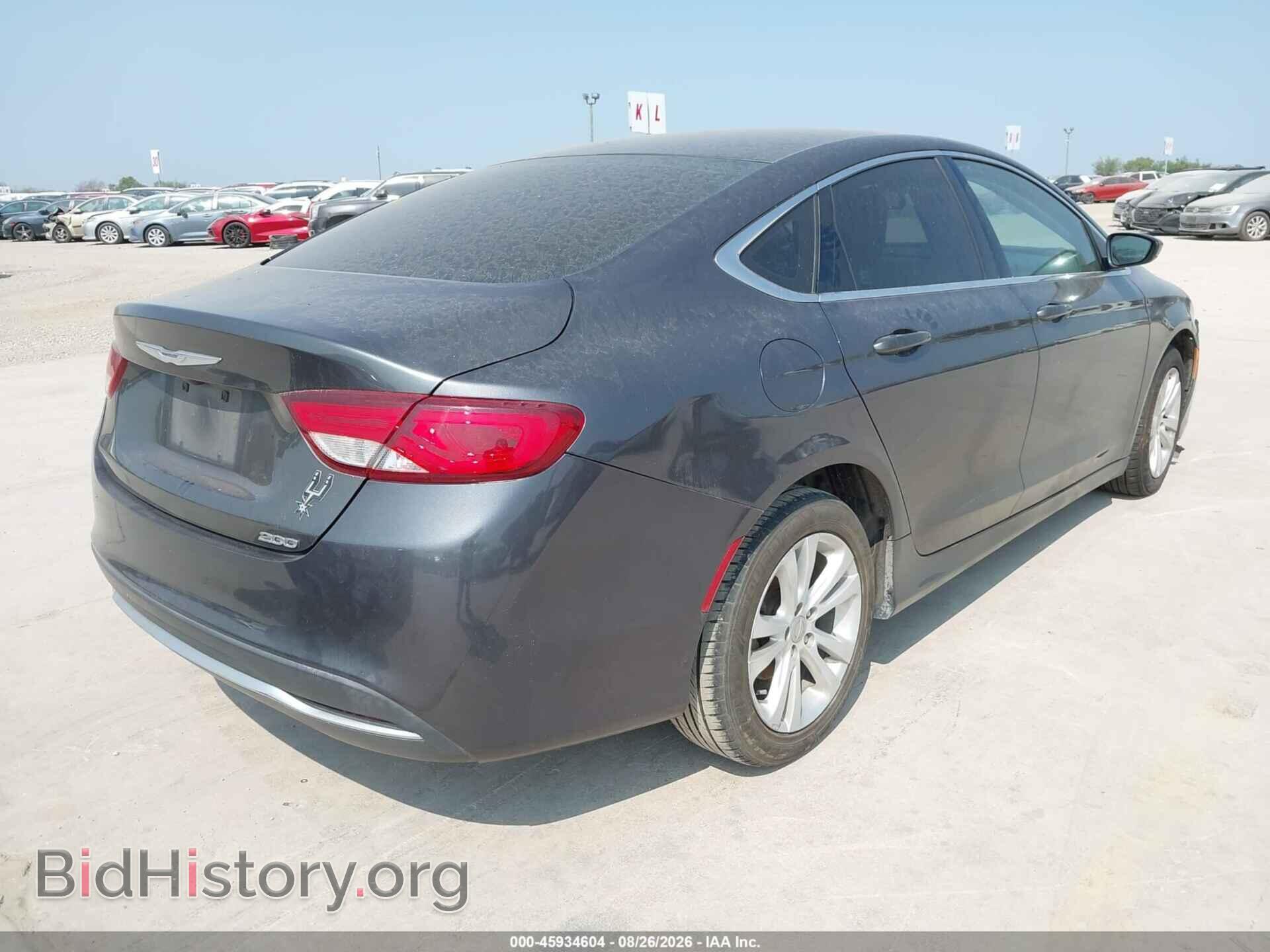 2016 CHRYSLER 200 - VIN: 1C3CCCAB6GN113510 - Фото 4