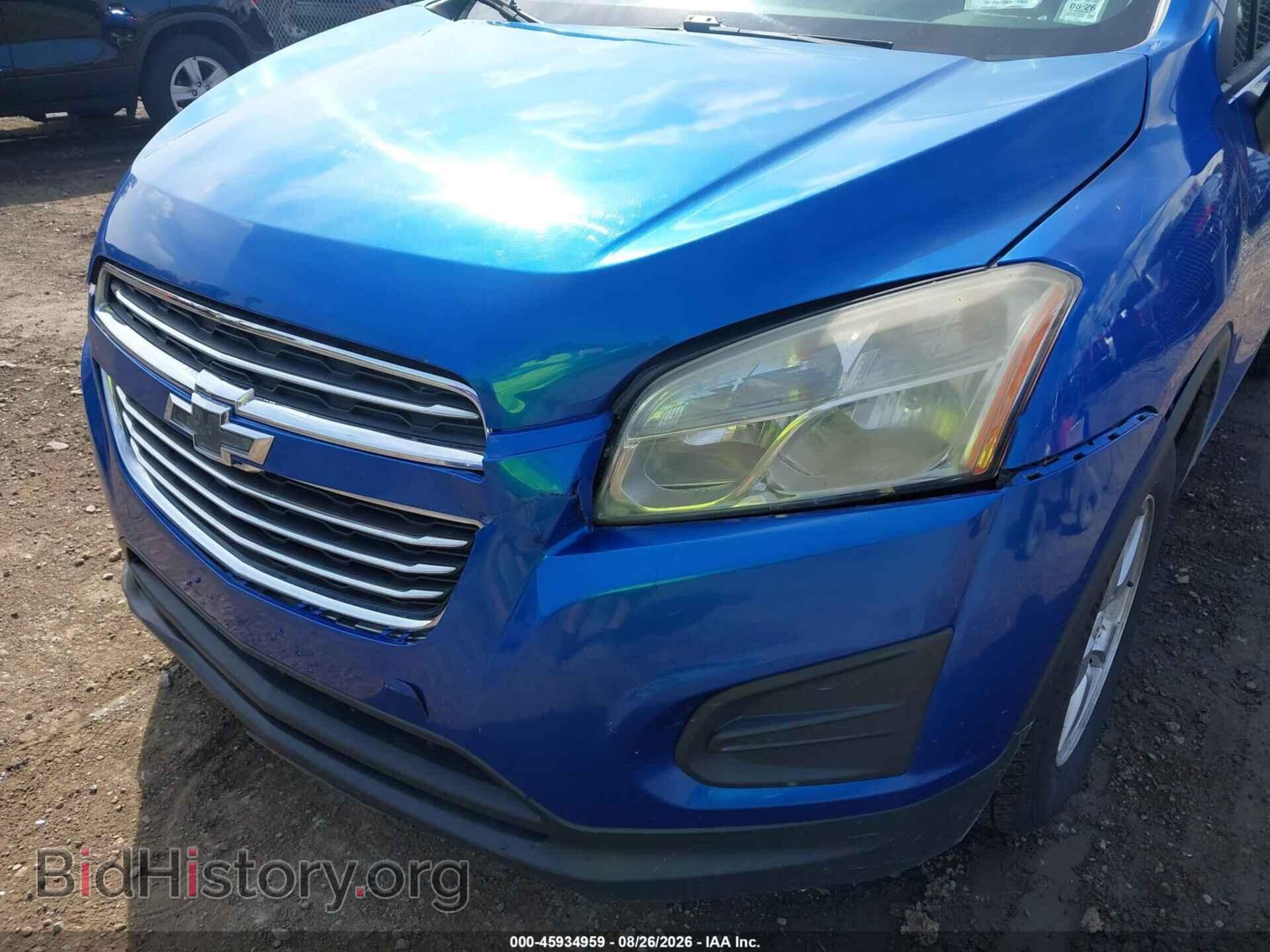 2015 CHEVROLET TRAX - VIN: KL7CJPSB2FB093213 - Фото 6