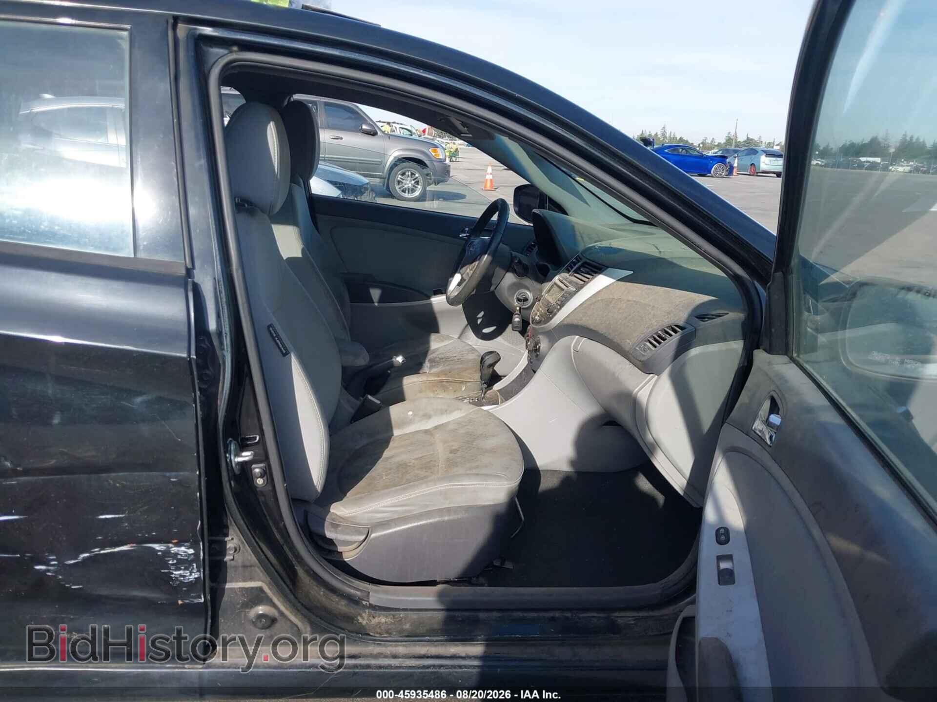 2012 HYUNDAI ACCENT - VIN: KMHCU5AE1CU013907 - Photo 5