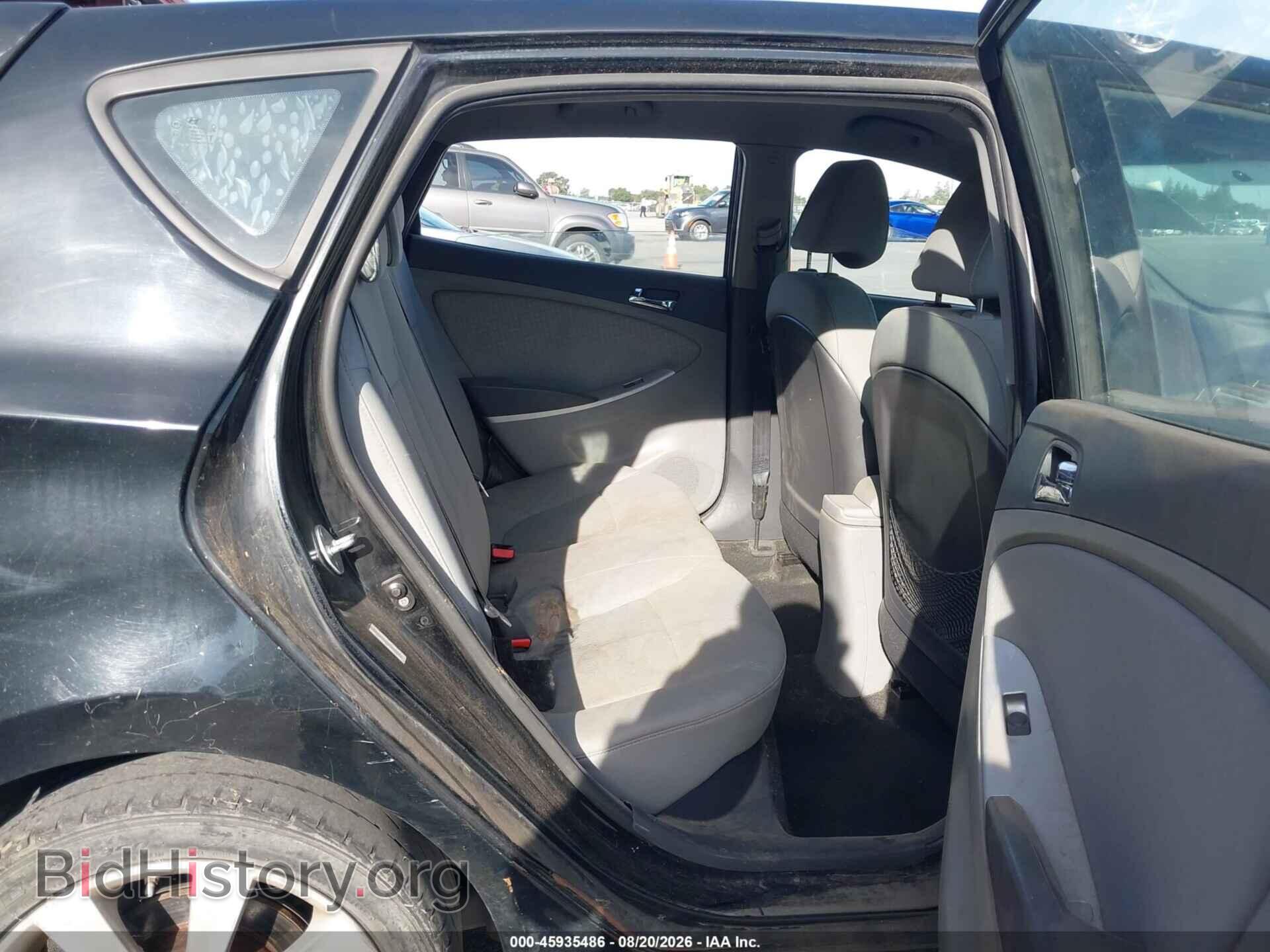 2012 HYUNDAI ACCENT - VIN: KMHCU5AE1CU013907 - Photo 8