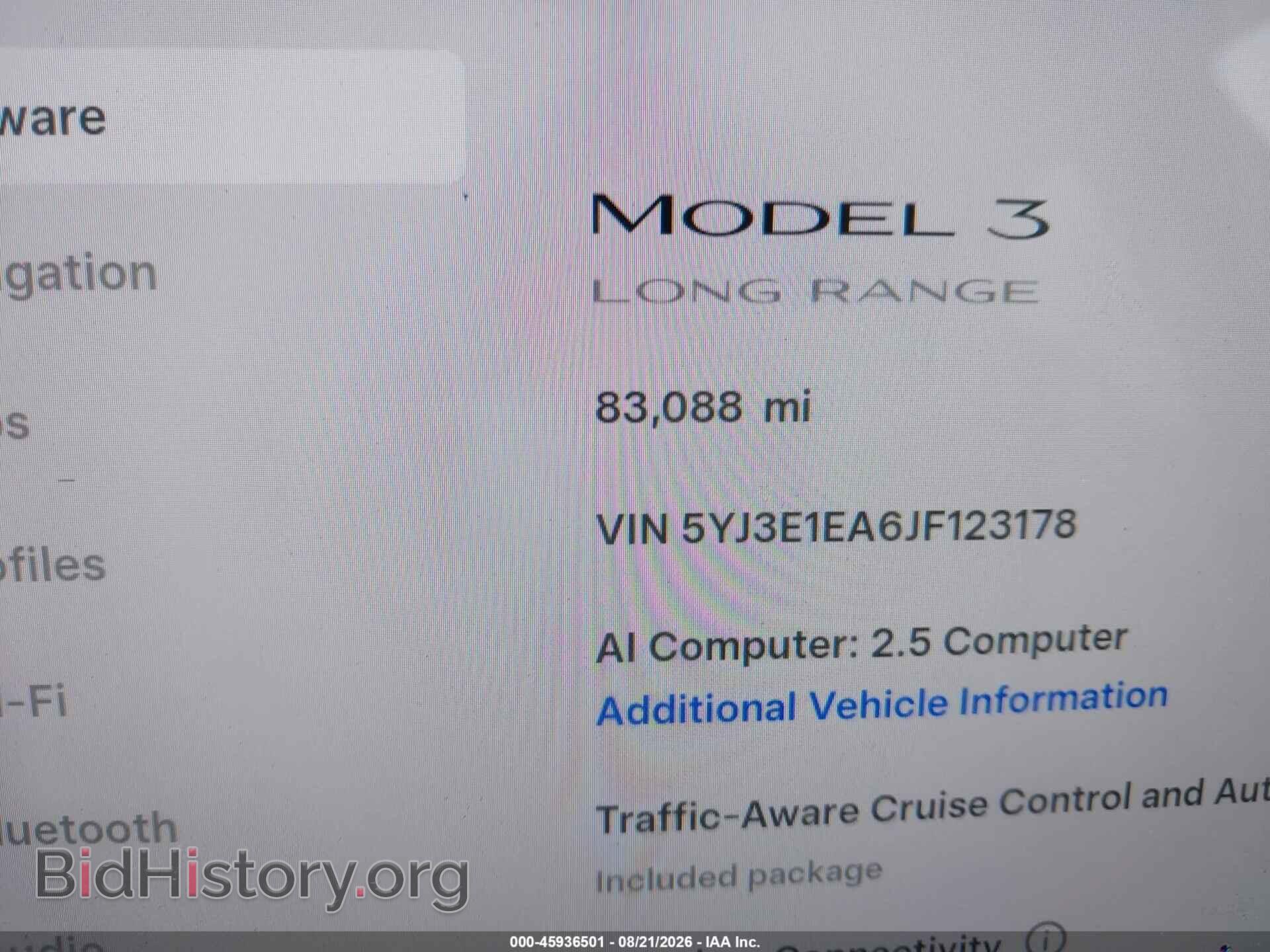 2018 TESLA MODEL 3 - VIN: 5YJ3E1EA6JF123178 - Фото 14
