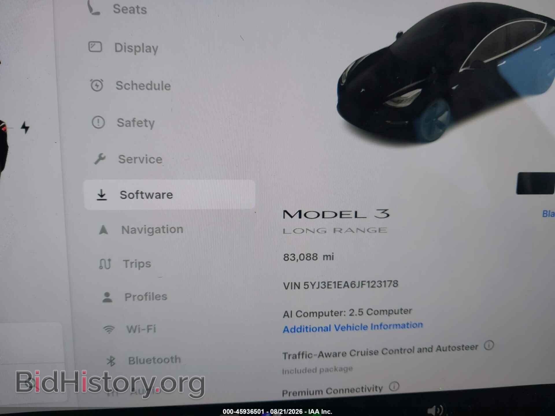2018 TESLA MODEL 3 - VIN: 5YJ3E1EA6JF123178 - Фото 7