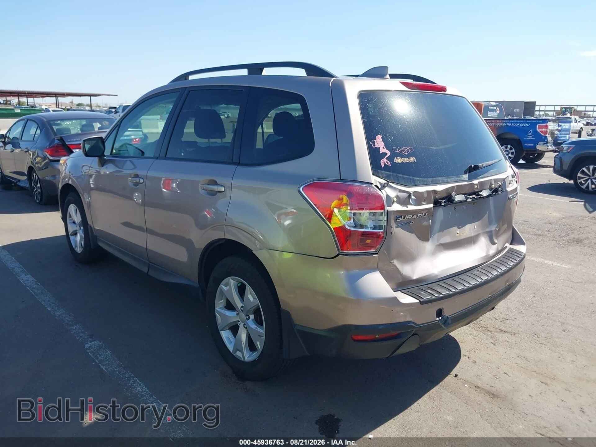 2016 SUBARU FORESTER - VIN: JF2SJADC8GH428170 - Photo 3