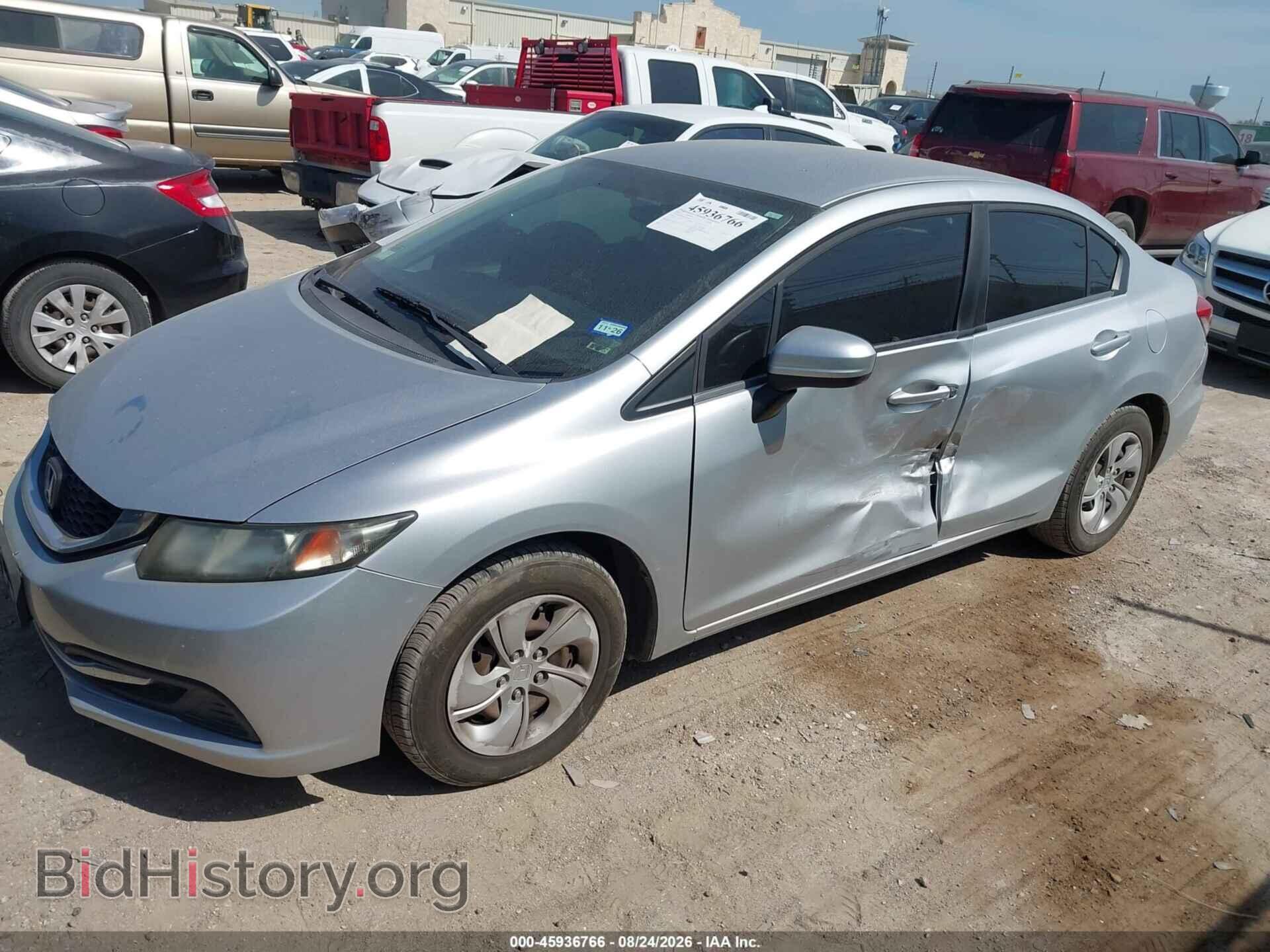 2015 HONDA CIVIC - VIN: 2HGFB2F54FH516676 - Photo 2