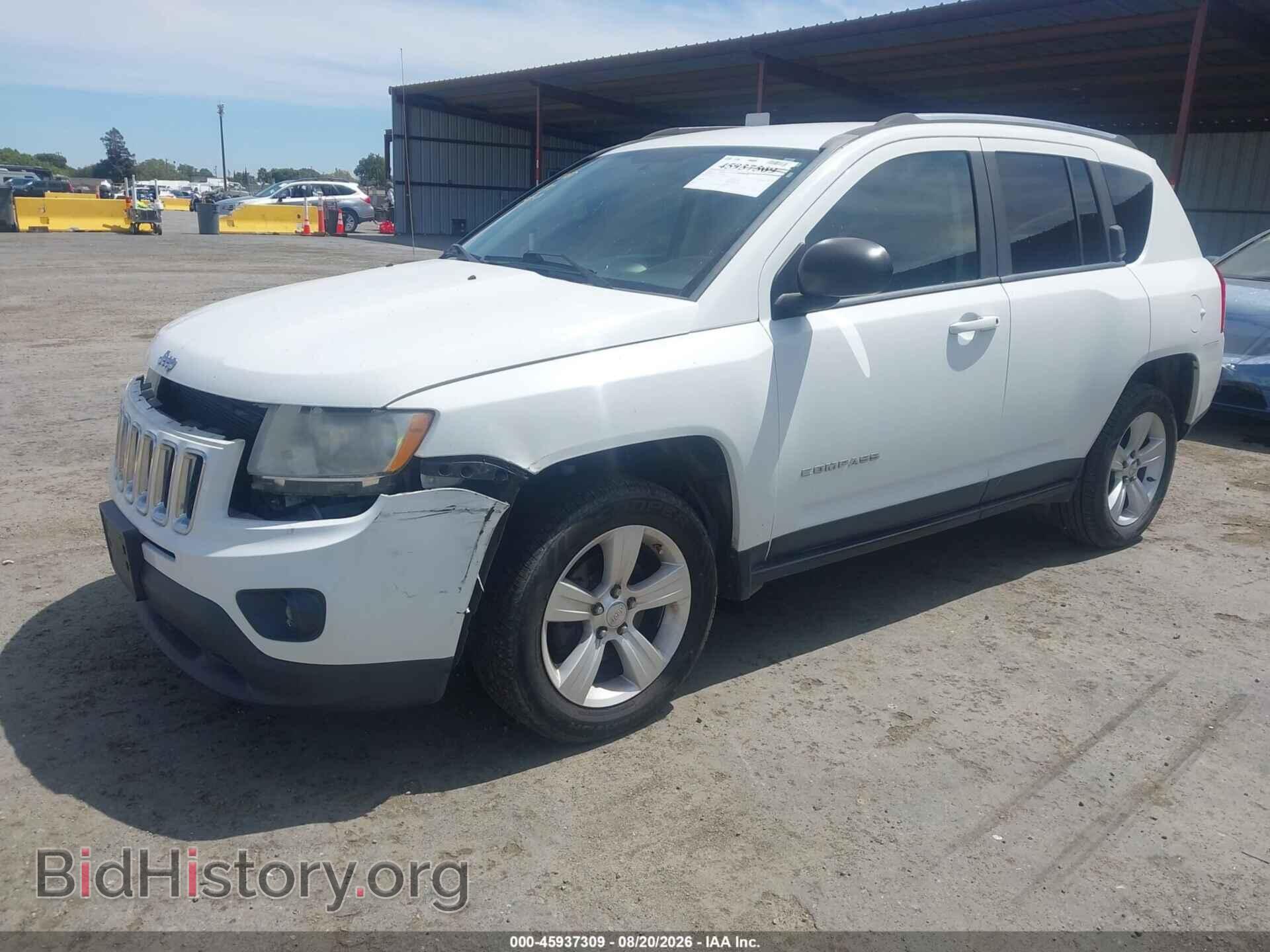 2012 JEEP COMPASS - VIN: 1C4NJCBA4CD557498 - Фото 2
