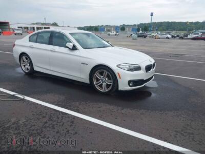 2015 BMW 528I, white — VIN WBA5A5C58FD516161, IAAI