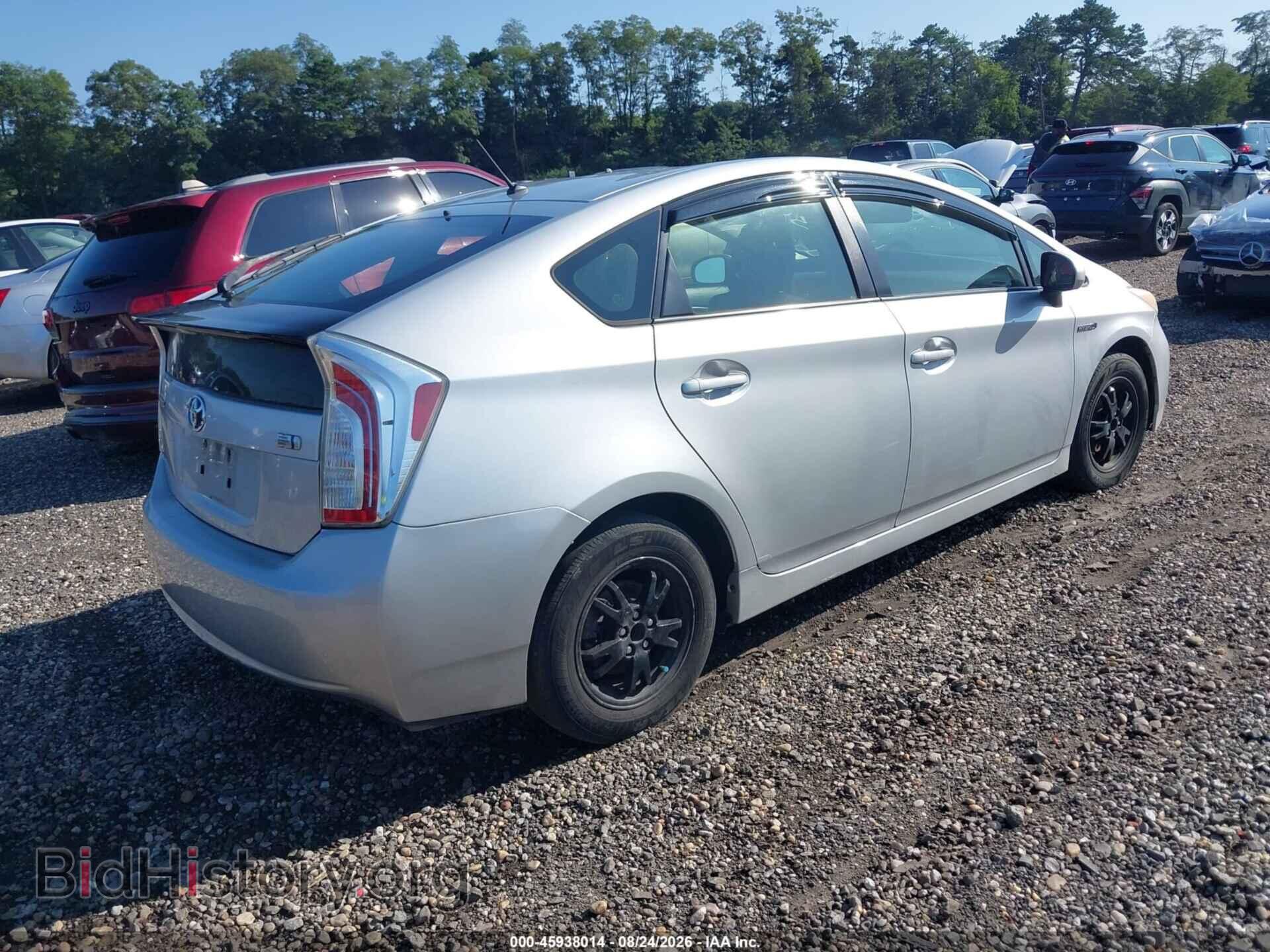 2012 TOYOTA PRIUS - VIN: JTDKN3DU4C5537809 - Photo 4
