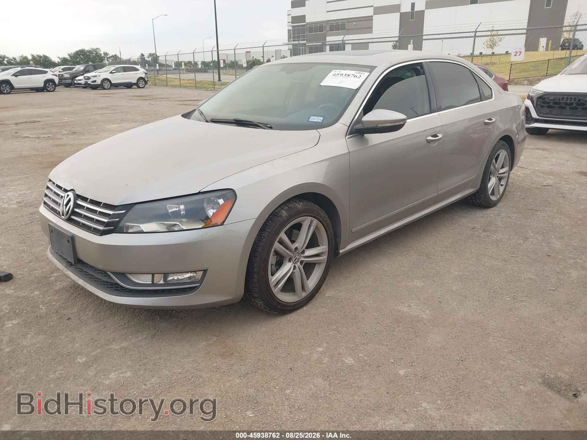 2012 VOLKSWAGEN PASSAT - VIN: 1VWCN7A34CC008733 - Фото 2