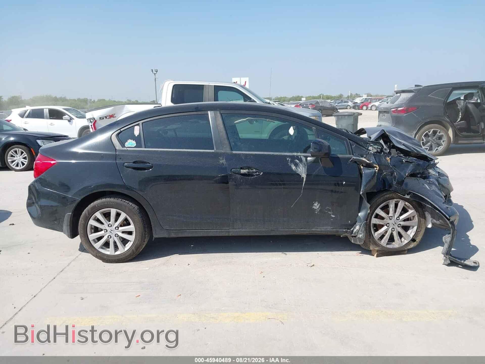 2012 HONDA CIVIC - VIN: 19XFB2F94CE347932 - Фото 13