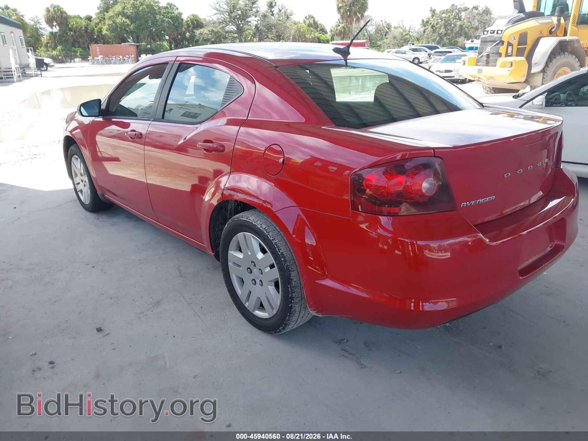 2012 DODGE AVENGER - VIN: 1C3CDZAB1CN235279 - Фото 3