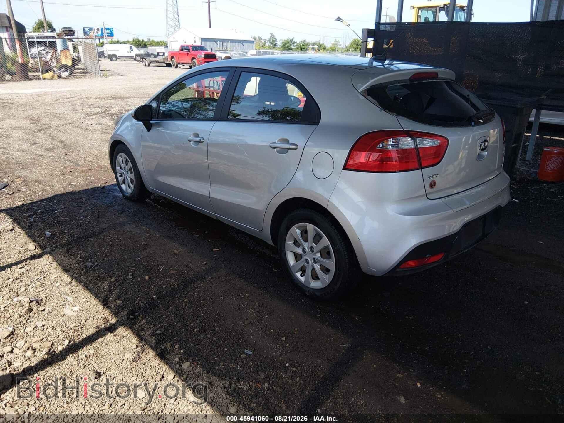 2014 KIA RIO - VIN: KNADM5A39E6327719 - Фото 3