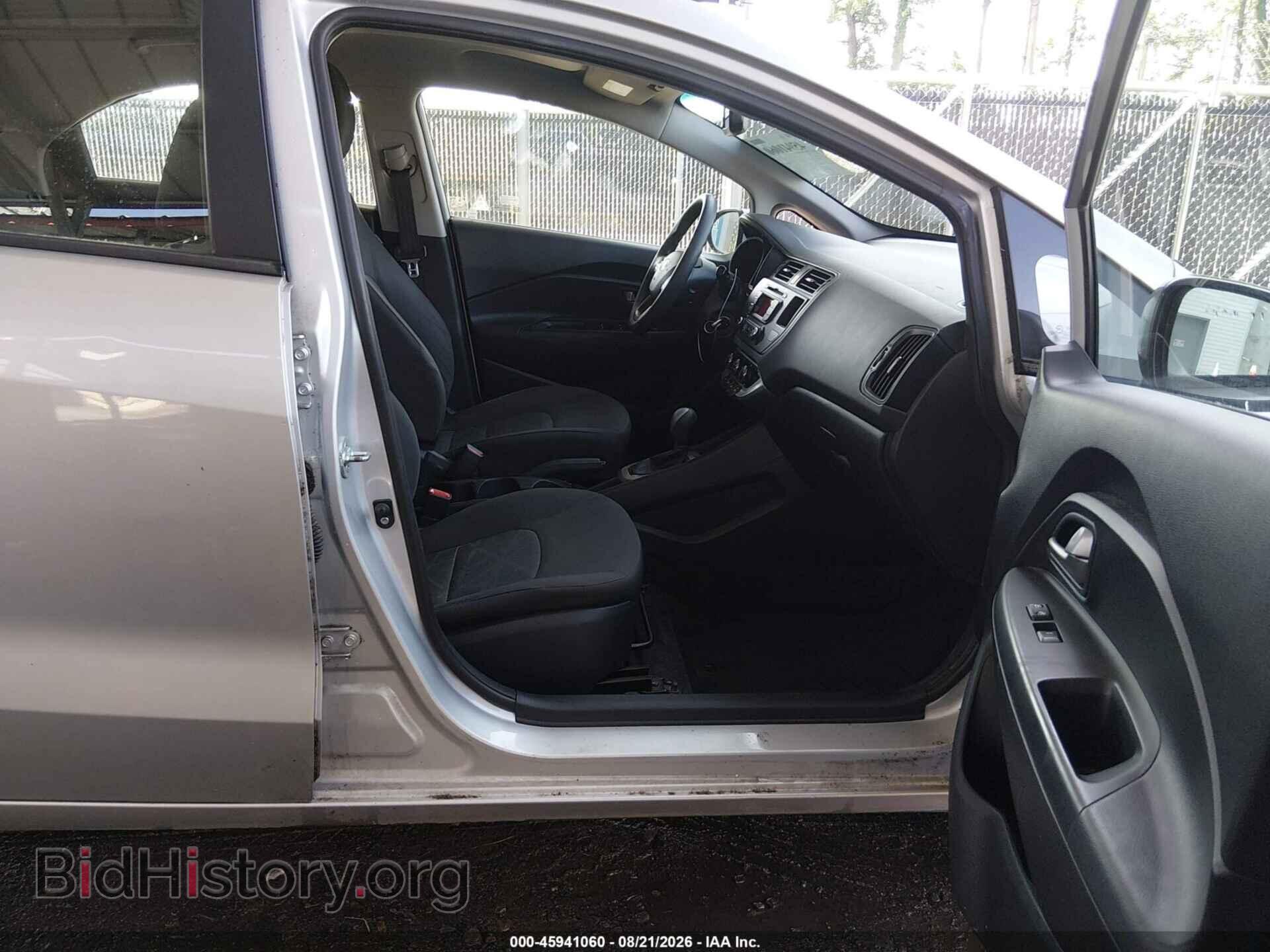 2014 KIA RIO - VIN: KNADM5A39E6327719 - Фото 5