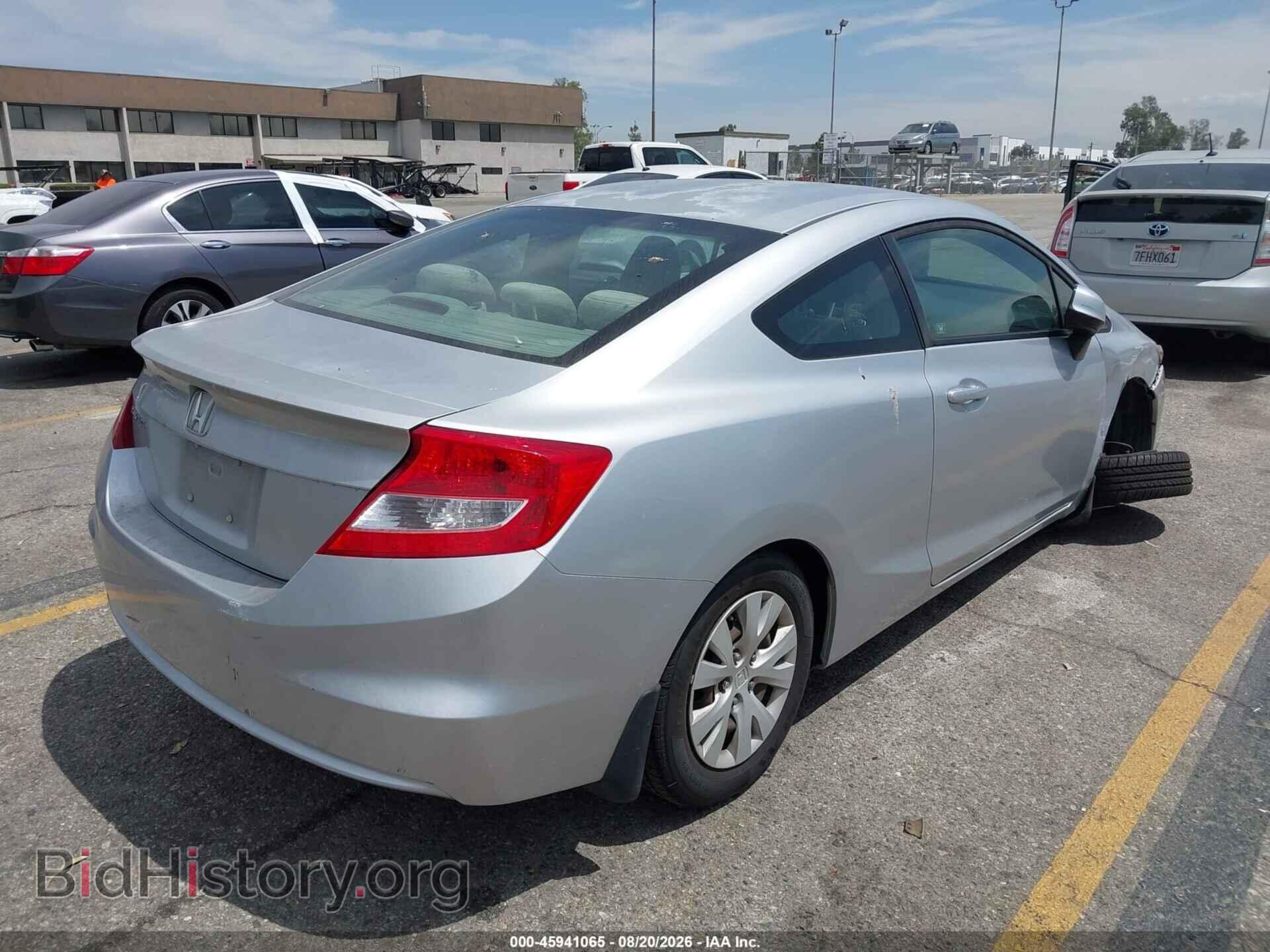 2012 HONDA CIVIC - VIN: 2HGFG3B55CH526478 - Фото 4