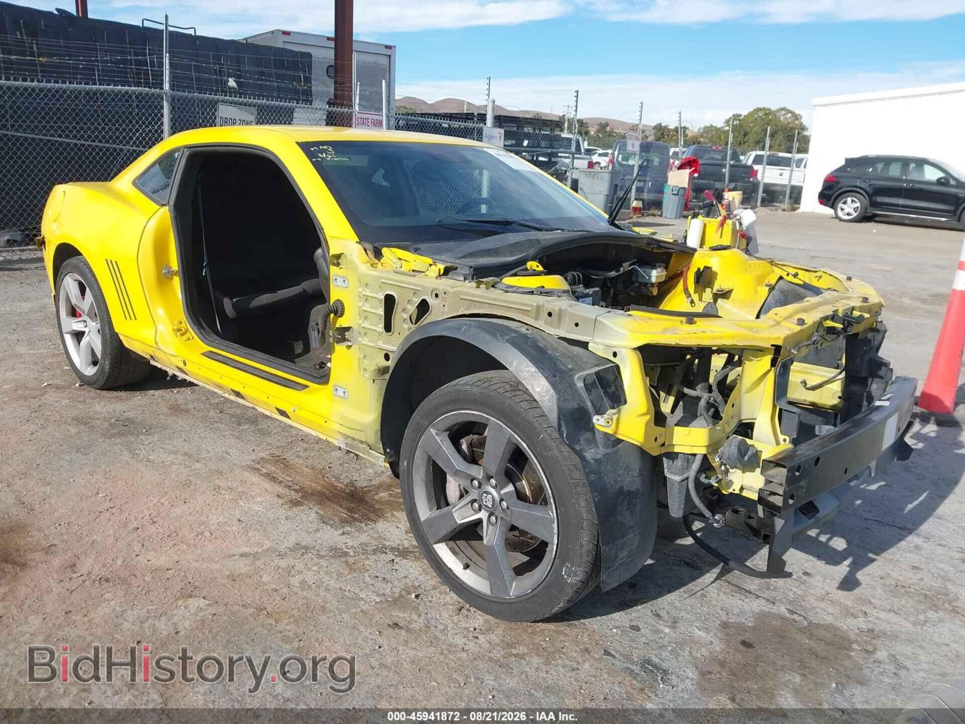 Photo 2G1FS1EW5B9191648 - CHEVROLET CAMARO 2011