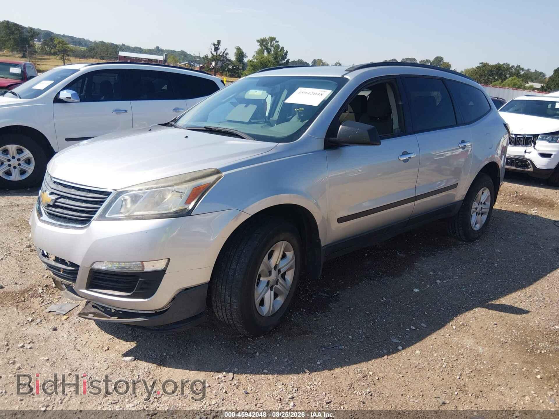 2015 CHEVROLET TRAVERSE - VIN: 1GNKRFKD8FJ343909 - Фото 2