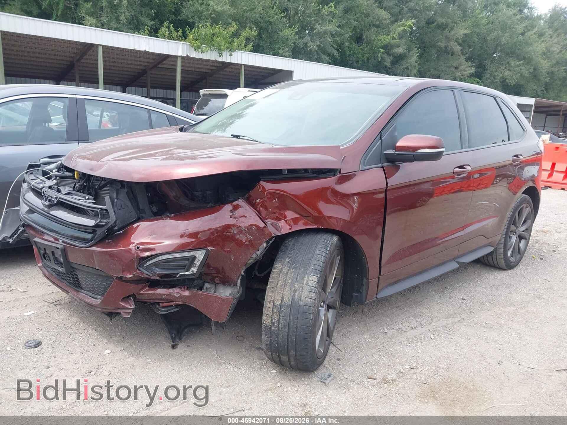 2016 FORD EDGE - VIN: 2FMPK4AP3GBC42460 - Фото 2