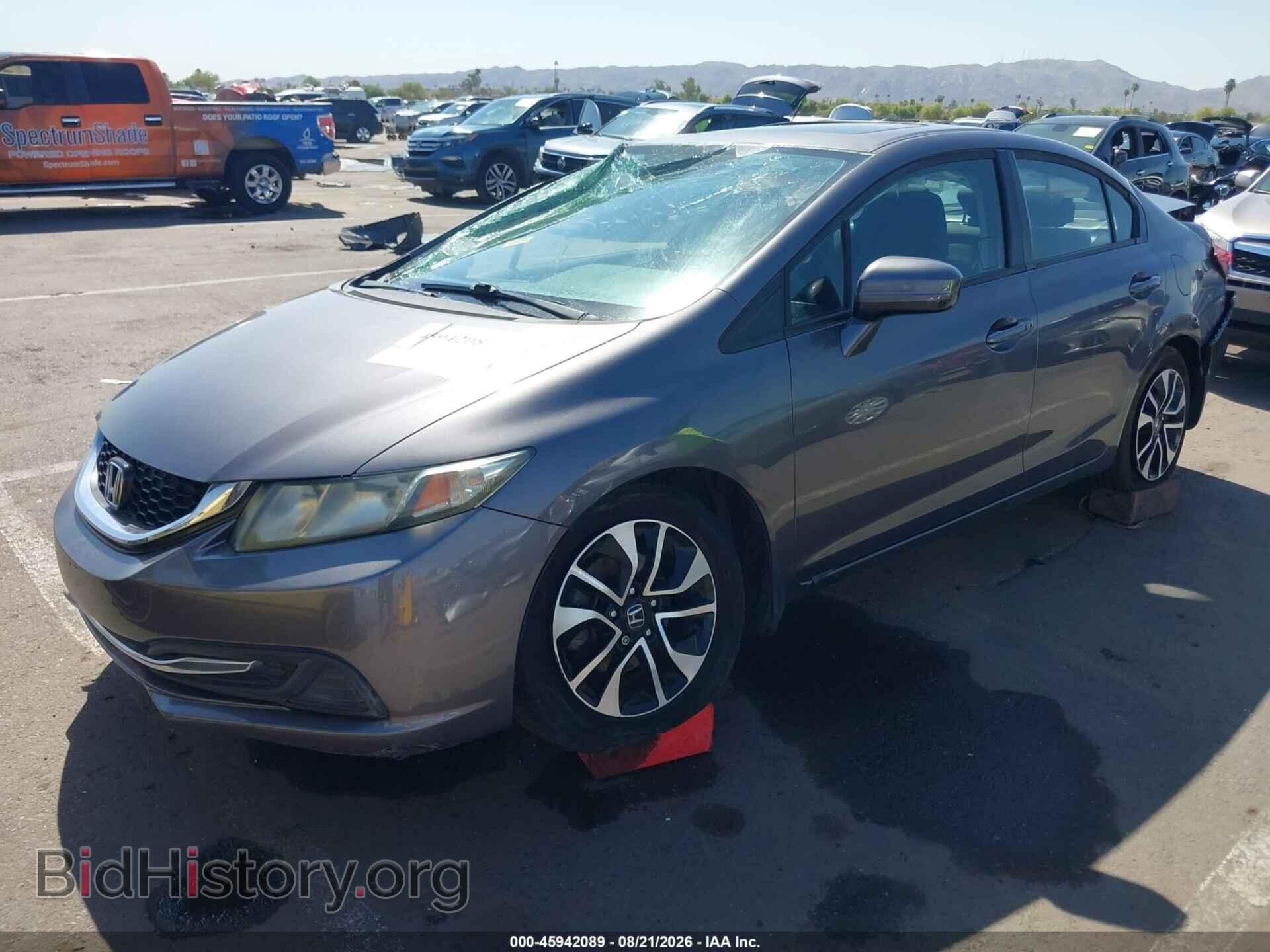 2015 HONDA CIVIC - VIN: 19XFB2F85FE234017 - Фото 2