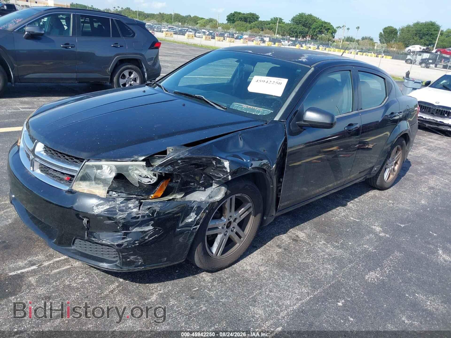 2012 DODGE AVENGER - VIN: 1C3CDZCB1CN218141 - Фото 2