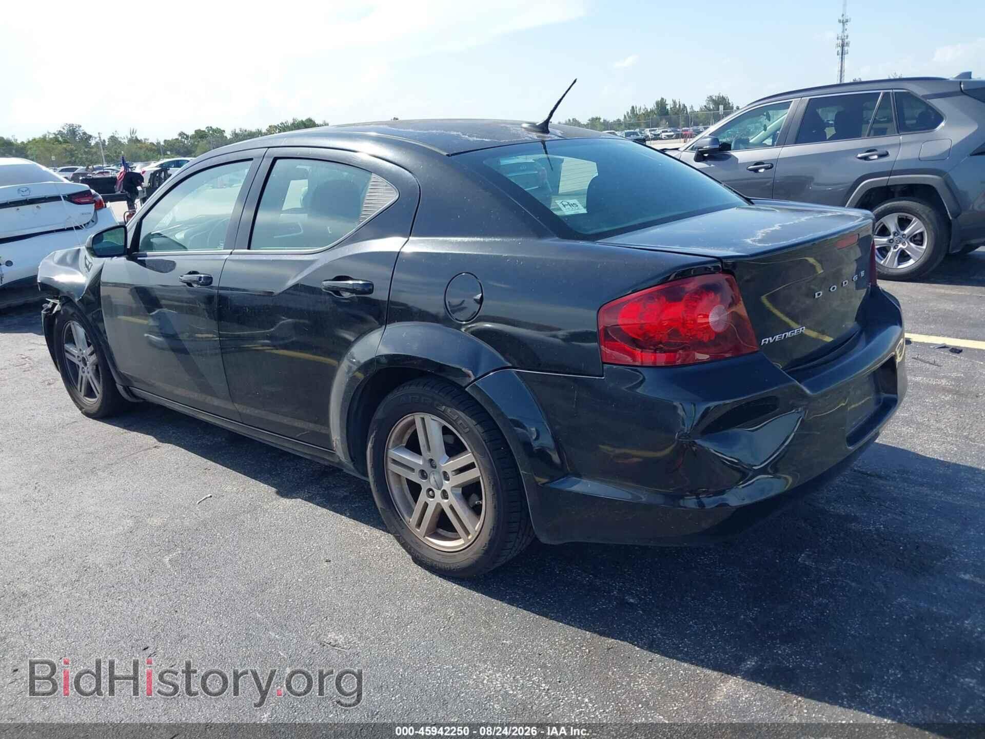 2012 DODGE AVENGER - VIN: 1C3CDZCB1CN218141 - Фото 3