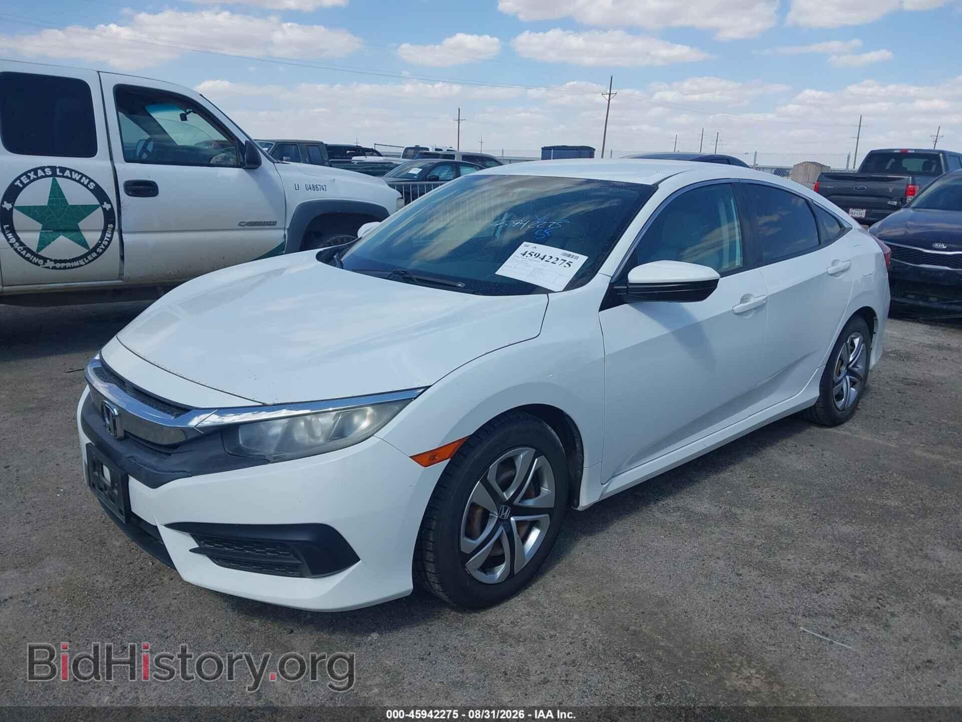 2016 HONDA CIVIC - VIN: 2HGFC2F56GH545840 - Фото 2