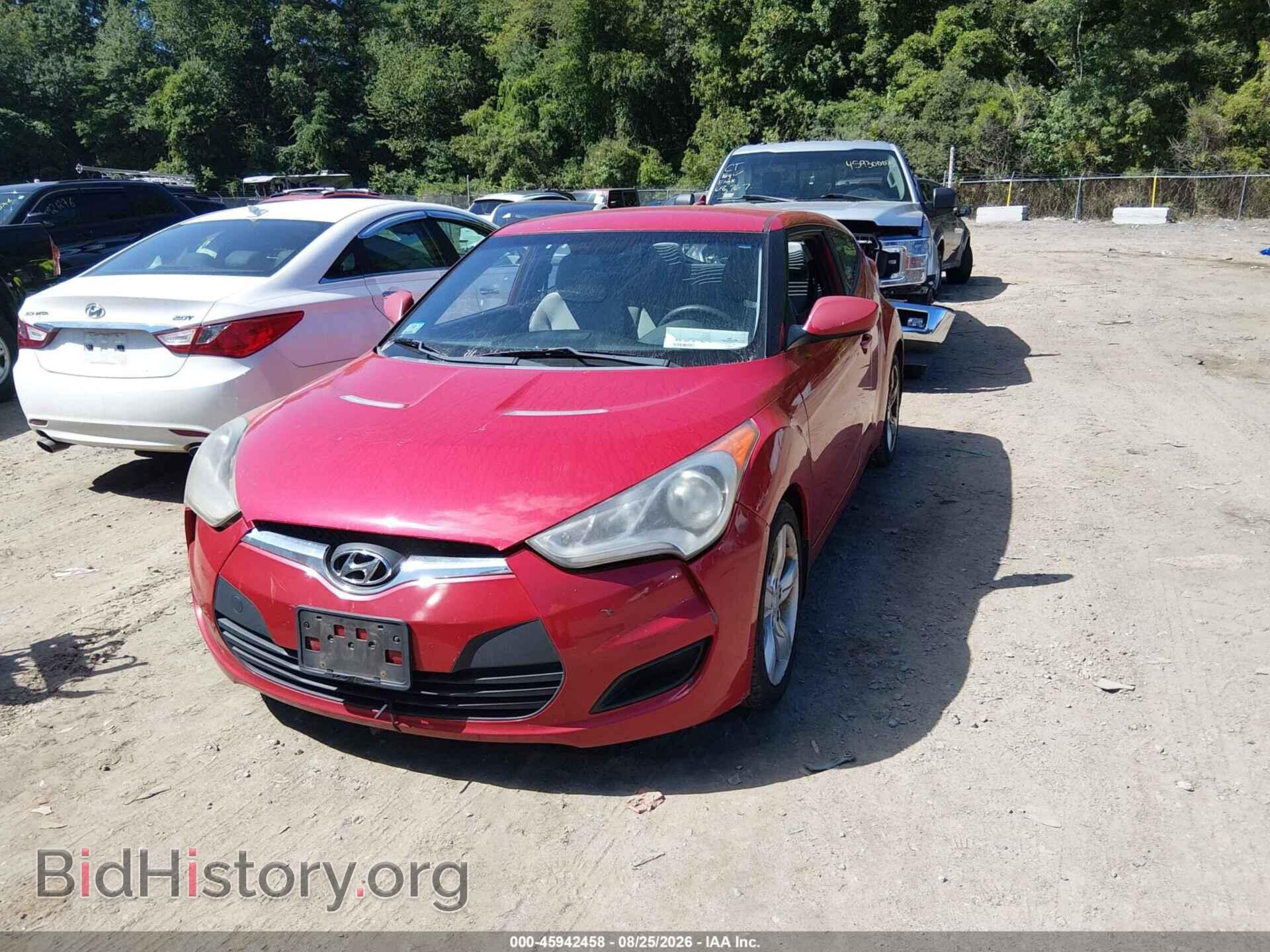 2012 HYUNDAI VELOSTER - VIN: KMHTC6AD4CU043760 - Фото 2