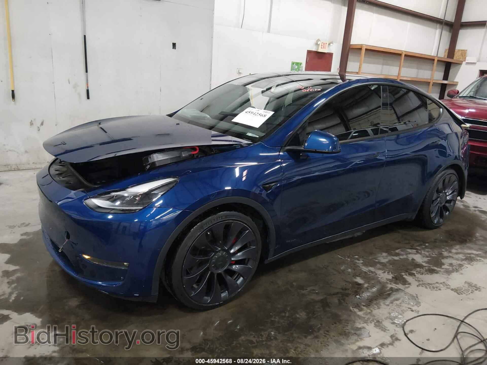 2021 TESLA MODEL Y - VIN: 5YJYGDEF3MF157631 - Фото 2