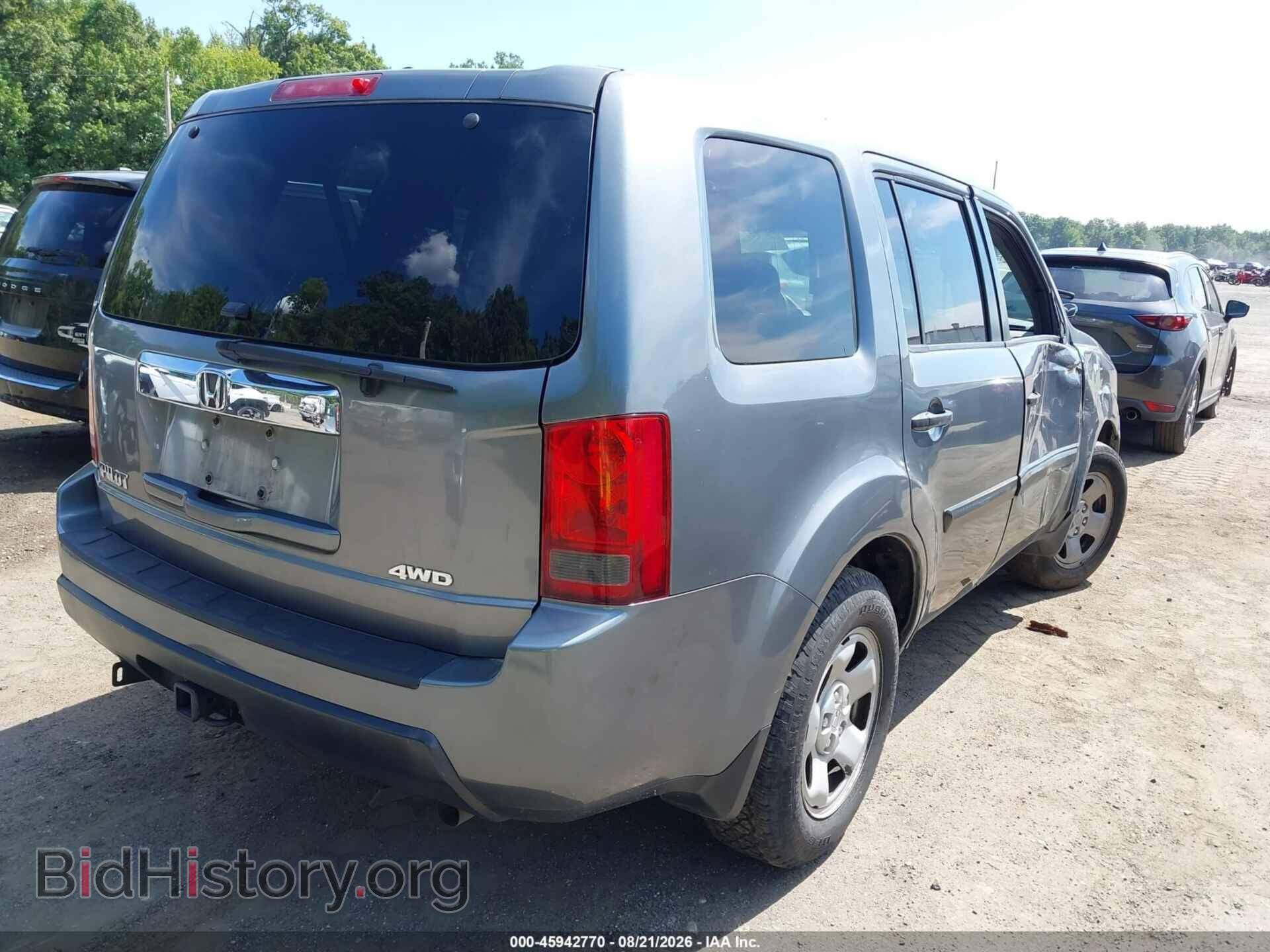 2009 HONDA PILOT - VIN: 5FNYF48249B043284 - Фото 4