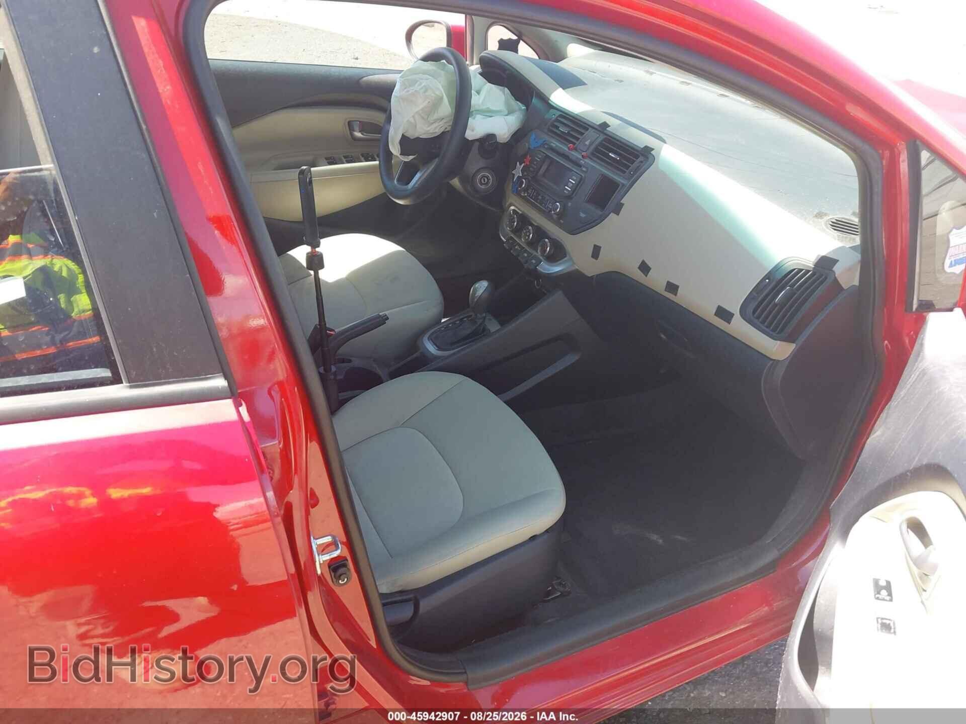 2013 KIA RIO - VIN: KNADM5A30D6297069 - Фото 5
