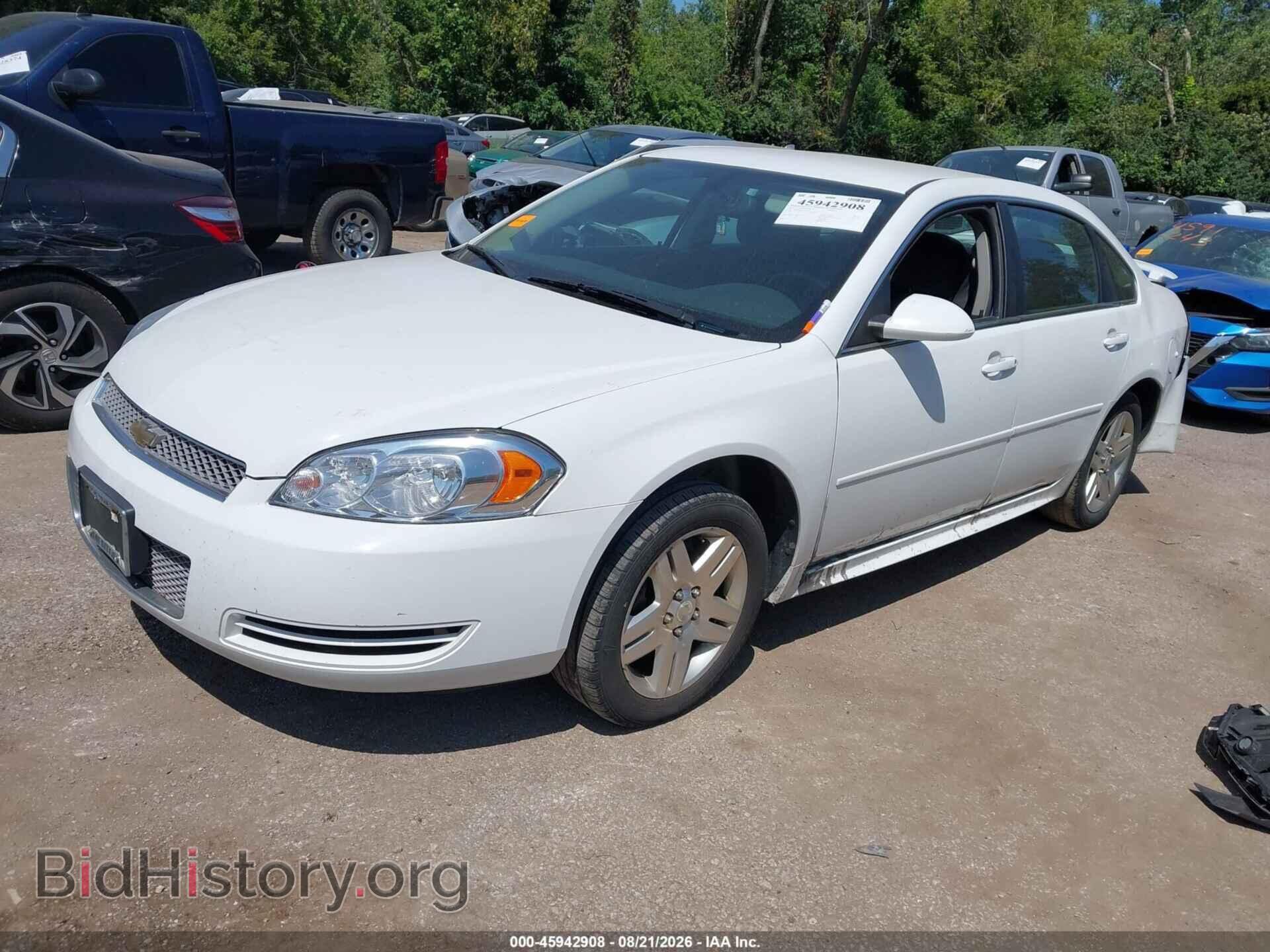 2012 CHEVROLET IMPALA - VIN: 2G1WB5E32C1211416 - Фото 2