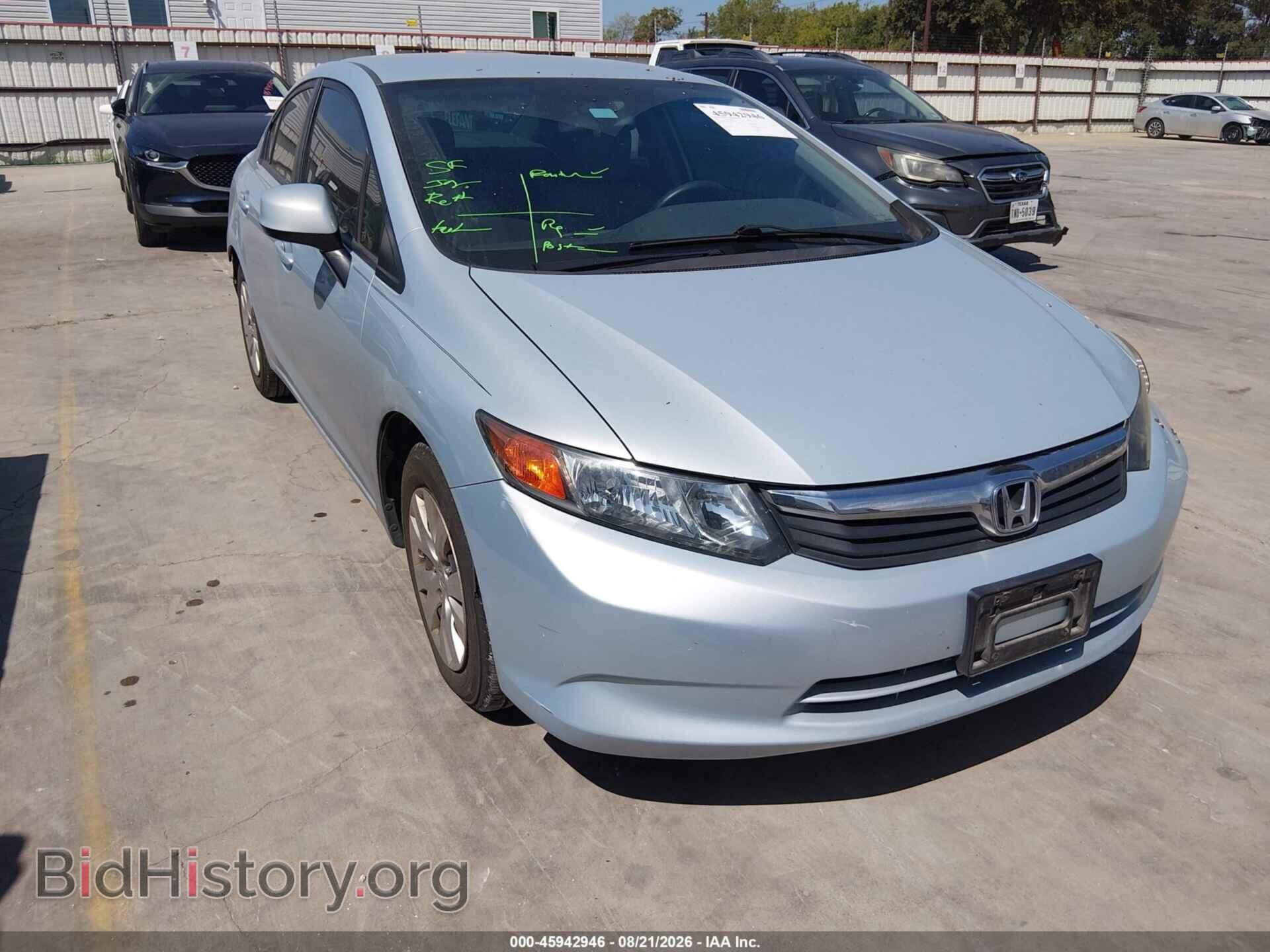 Photo 2HGFB2F53CH577058 - HONDA CIVIC 2012