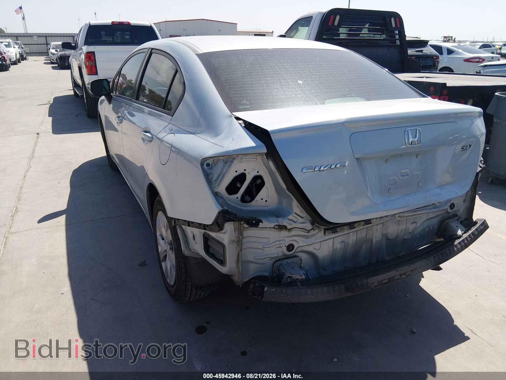 2012 HONDA CIVIC - VIN: 2HGFB2F53CH577058 - Фото 3