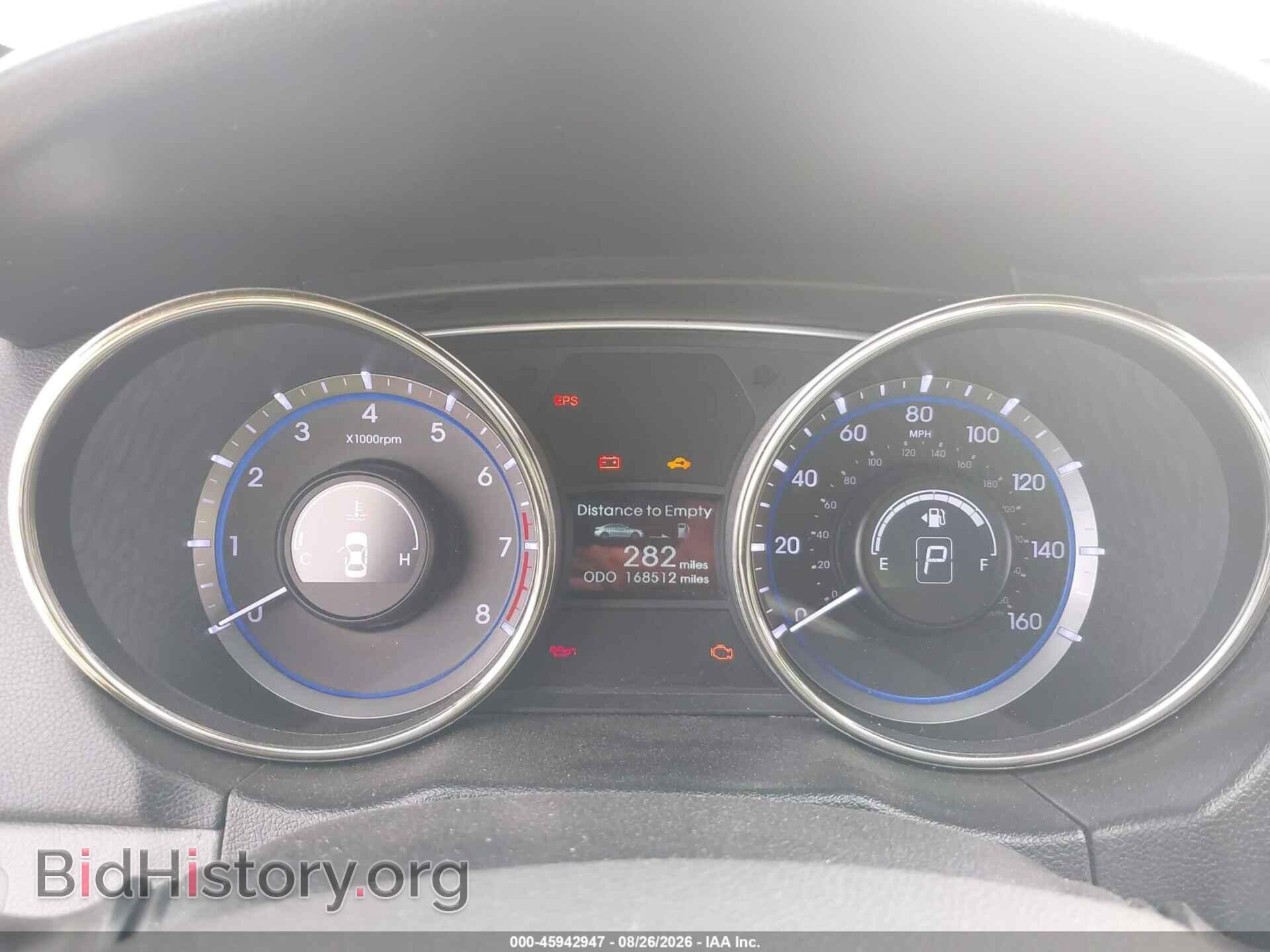 2012 HYUNDAI SONATA - VIN: 5NPEC4AC9CH386194 - Фото 7
