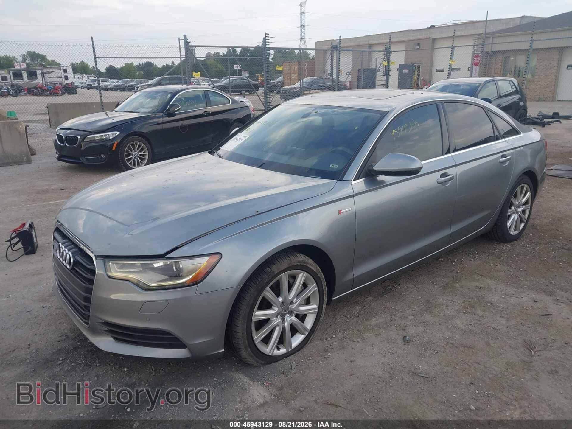 2013 AUDI A6 - VIN: WAUGGAFC1DN056441 - Photo 2