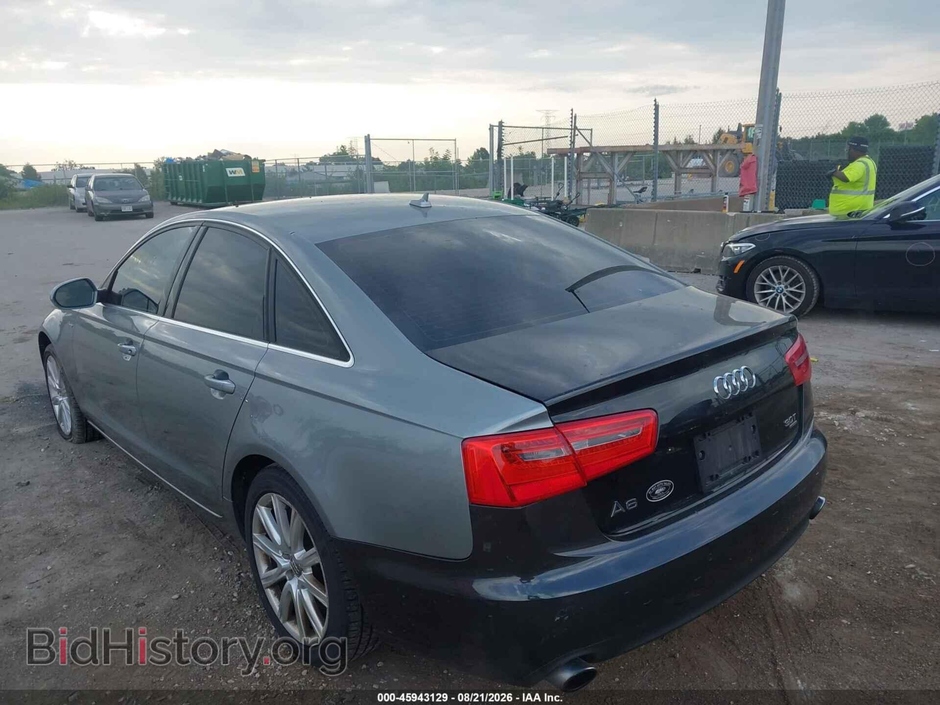 2013 AUDI A6 - VIN: WAUGGAFC1DN056441 - Photo 3