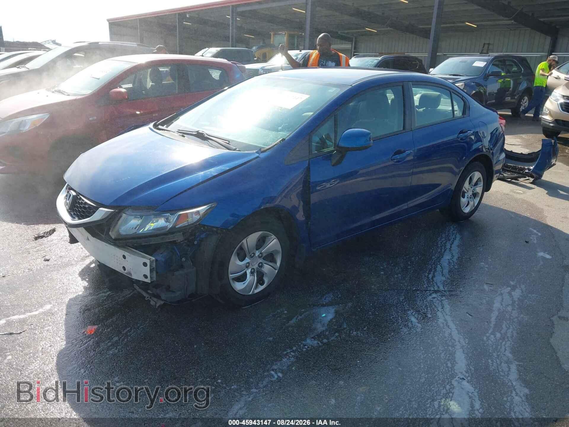 2013 HONDA CIVIC - VIN: 19XFB2F57DE050135 - Фото 2