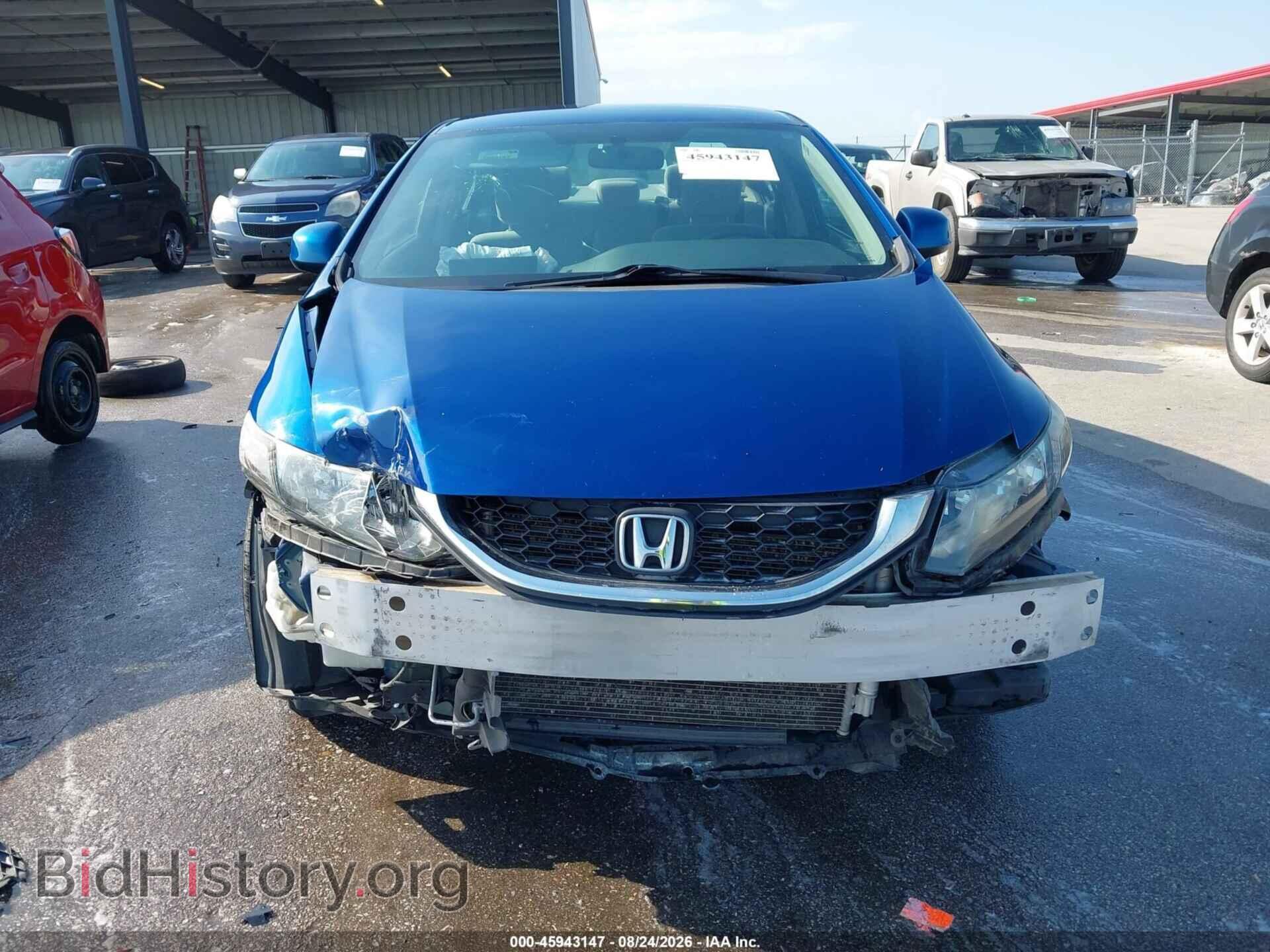 2013 HONDA CIVIC - VIN: 19XFB2F57DE050135 - Фото 6