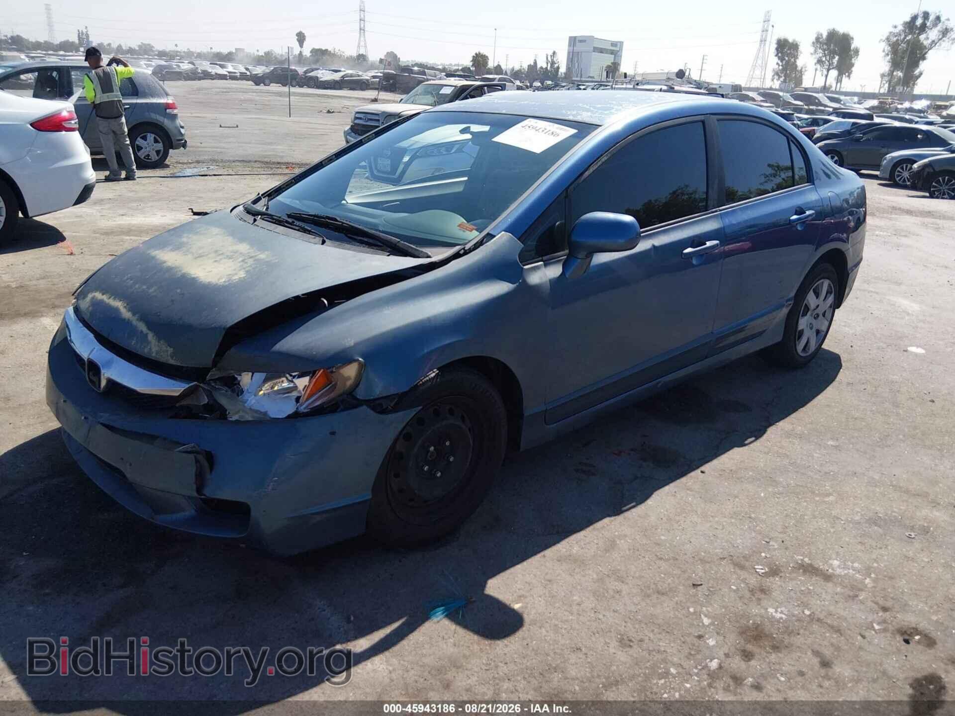 2009 HONDA CIVIC - VIN: 19XFA16539E016858 - Фото 2