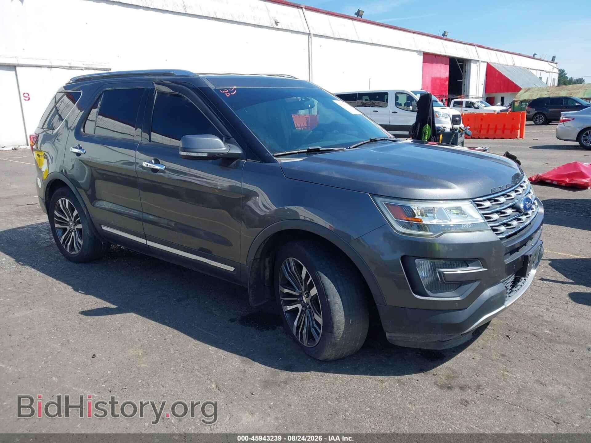 Фотография 1FM5K7F86GGA36438 - FORD EXPLORER 2016
