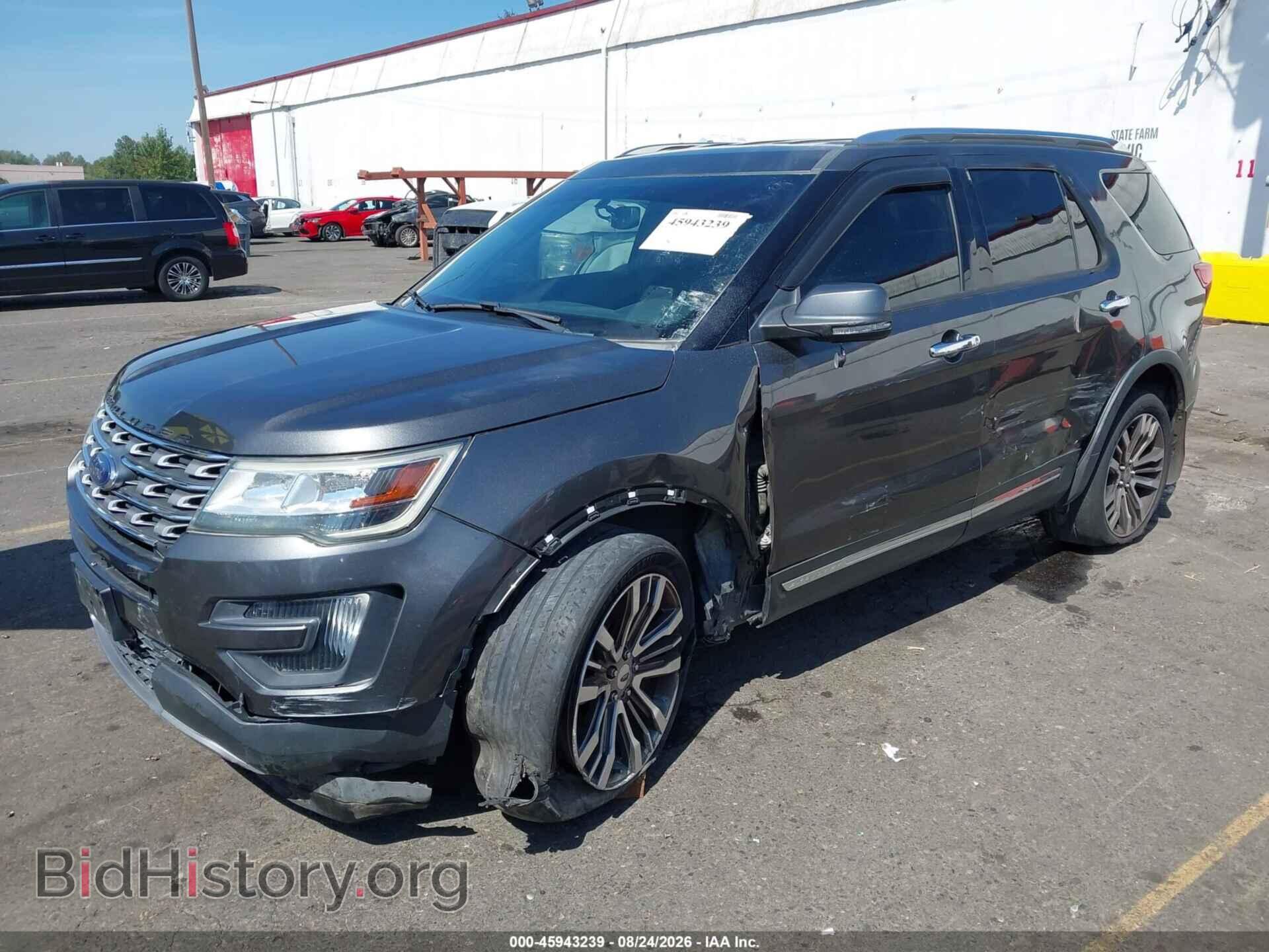2016 FORD EXPLORER - VIN: 1FM5K7F86GGA36438 - Фото 2