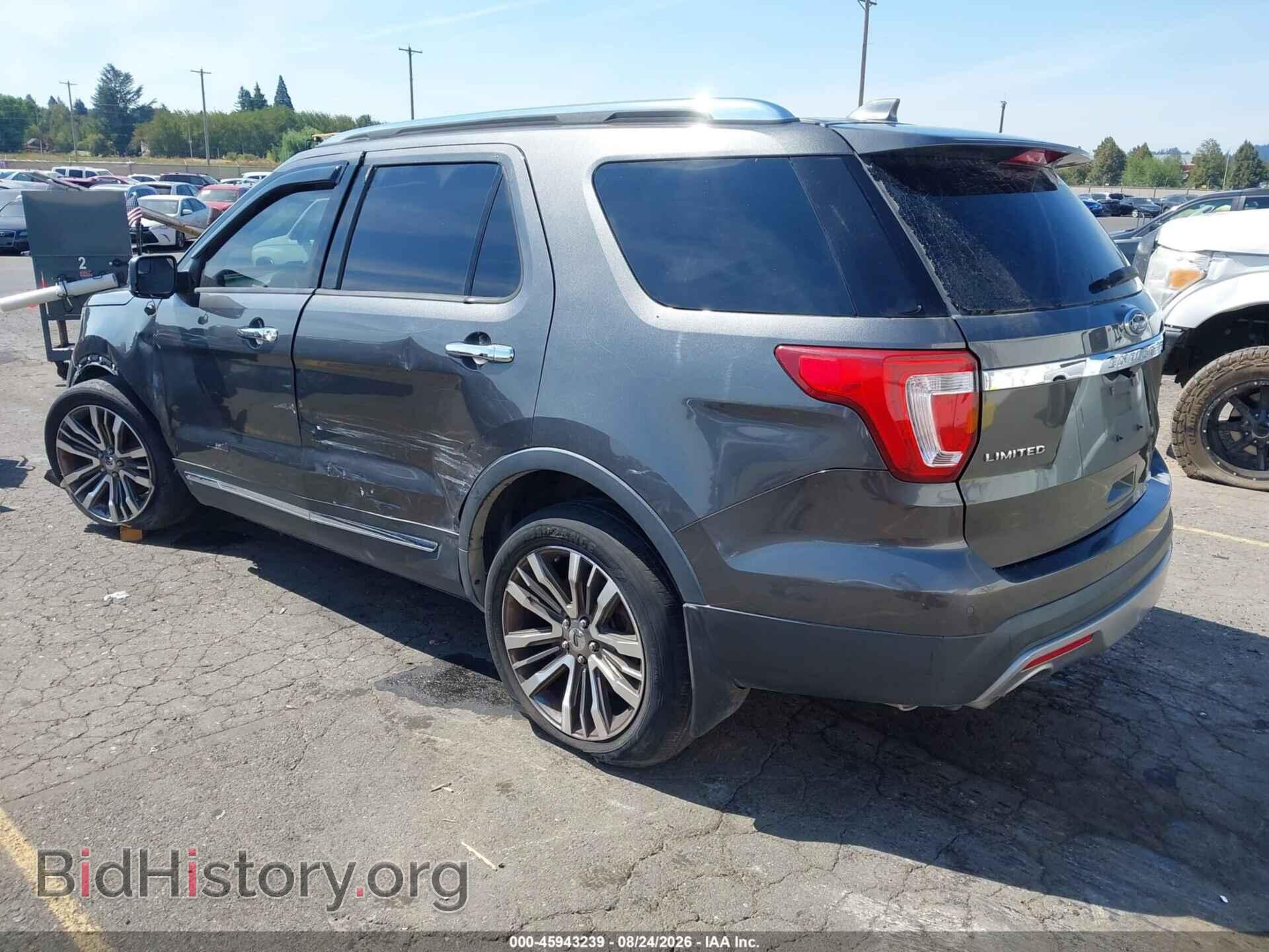 2016 FORD EXPLORER - VIN: 1FM5K7F86GGA36438 - Фото 3